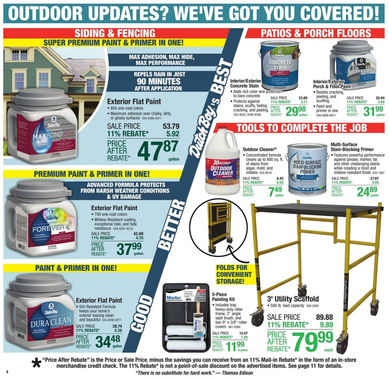 Catalogue Menards from 08/07/2024