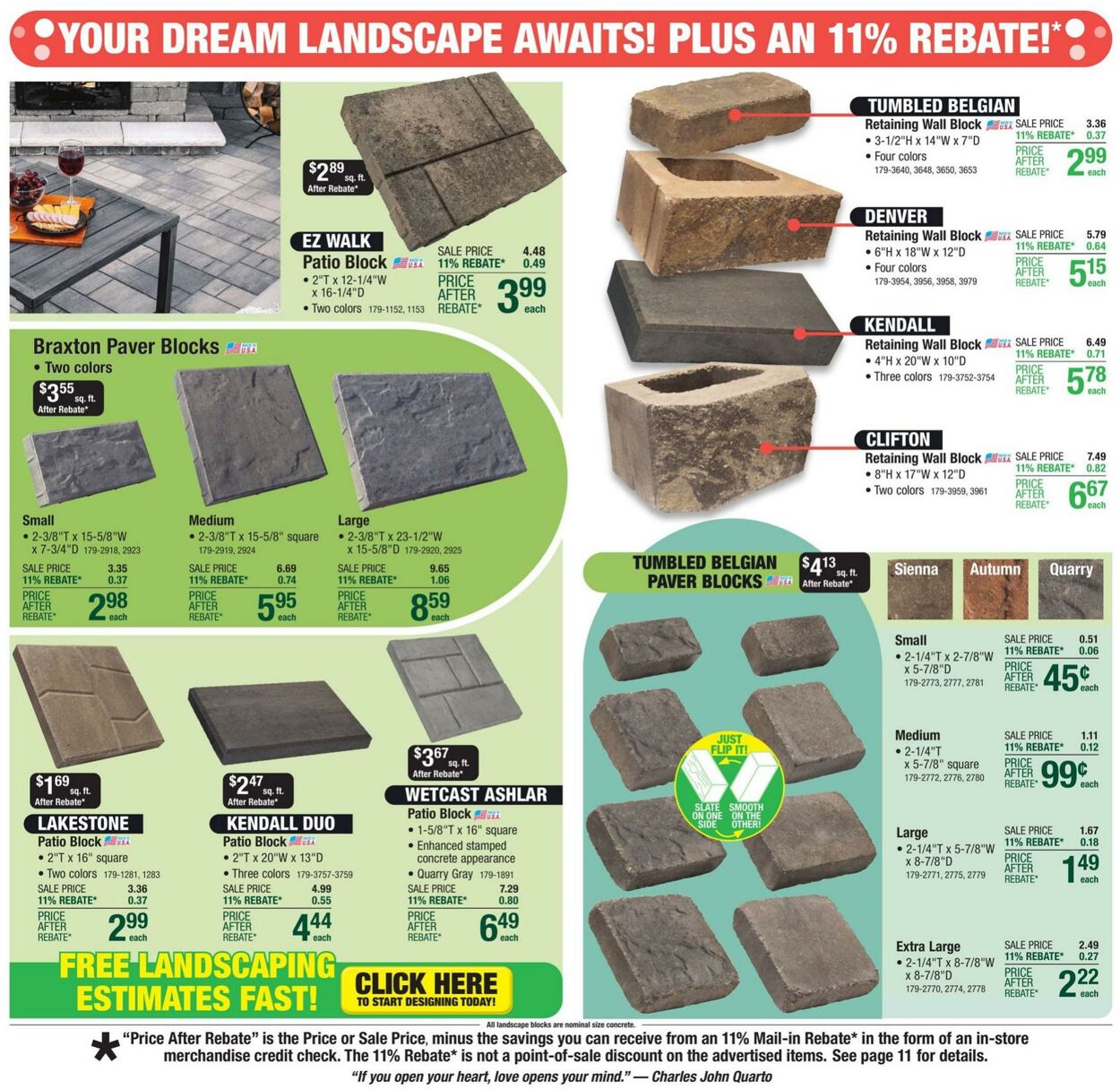 Catalogue Menards from 08/14/2024