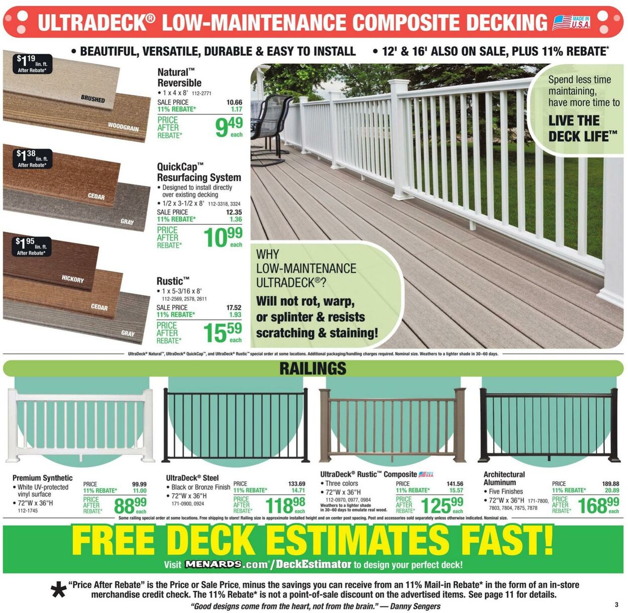 Catalogue Menards from 08/14/2024