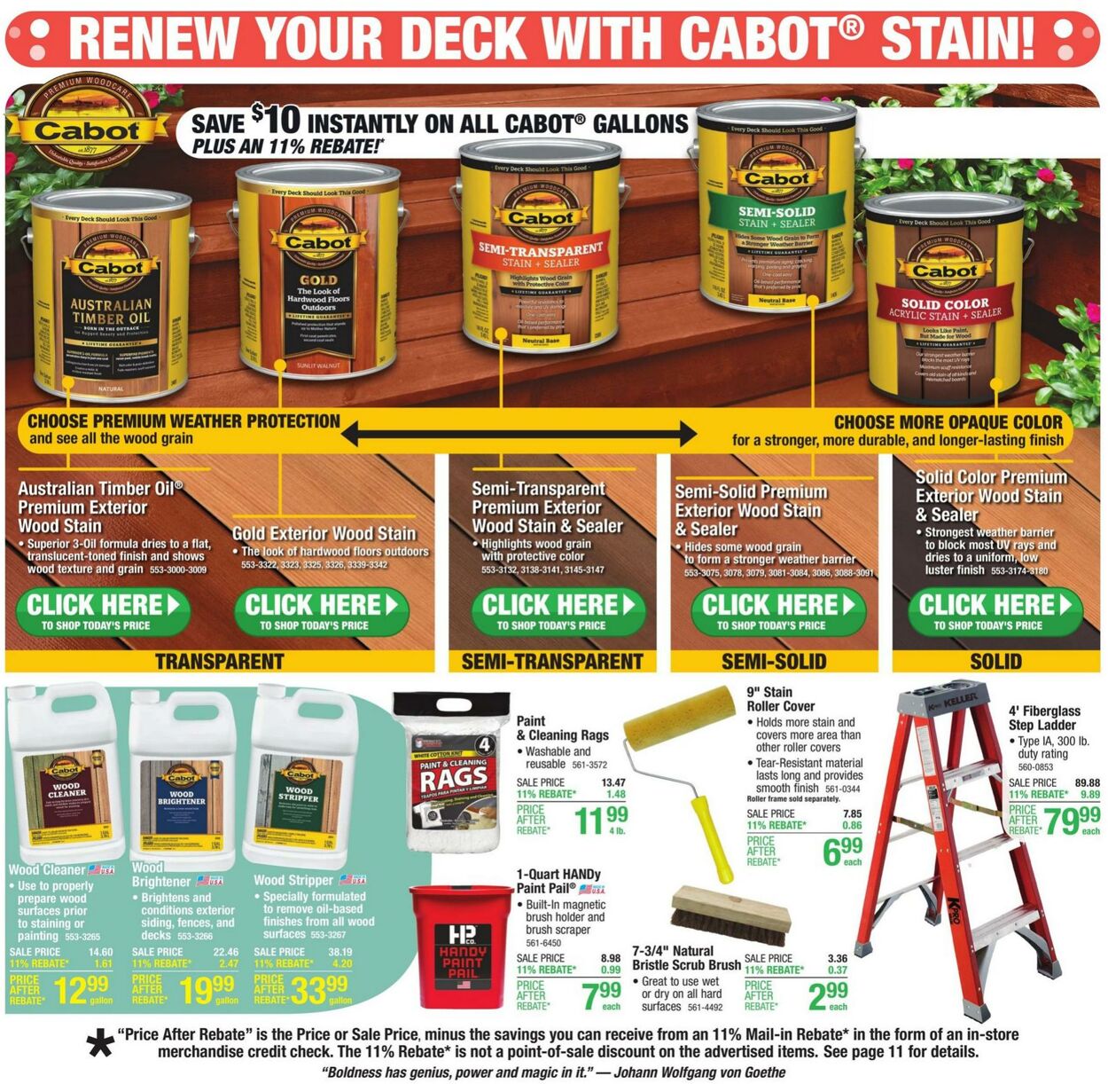 Catalogue Menards from 08/14/2024