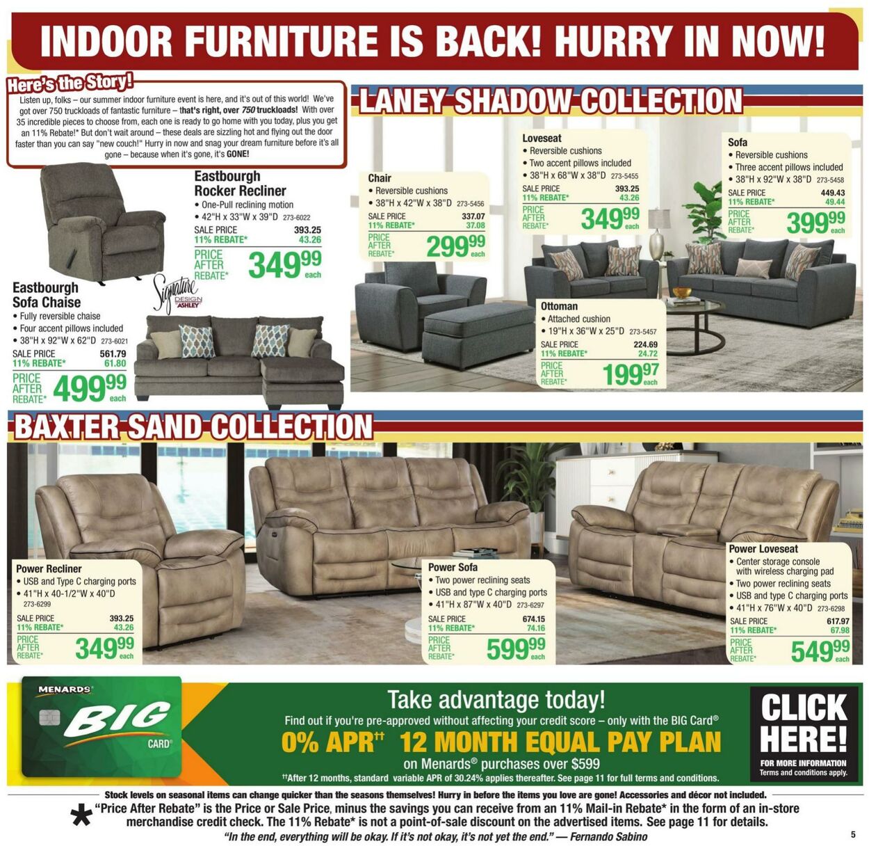 Catalogue Menards from 08/14/2024