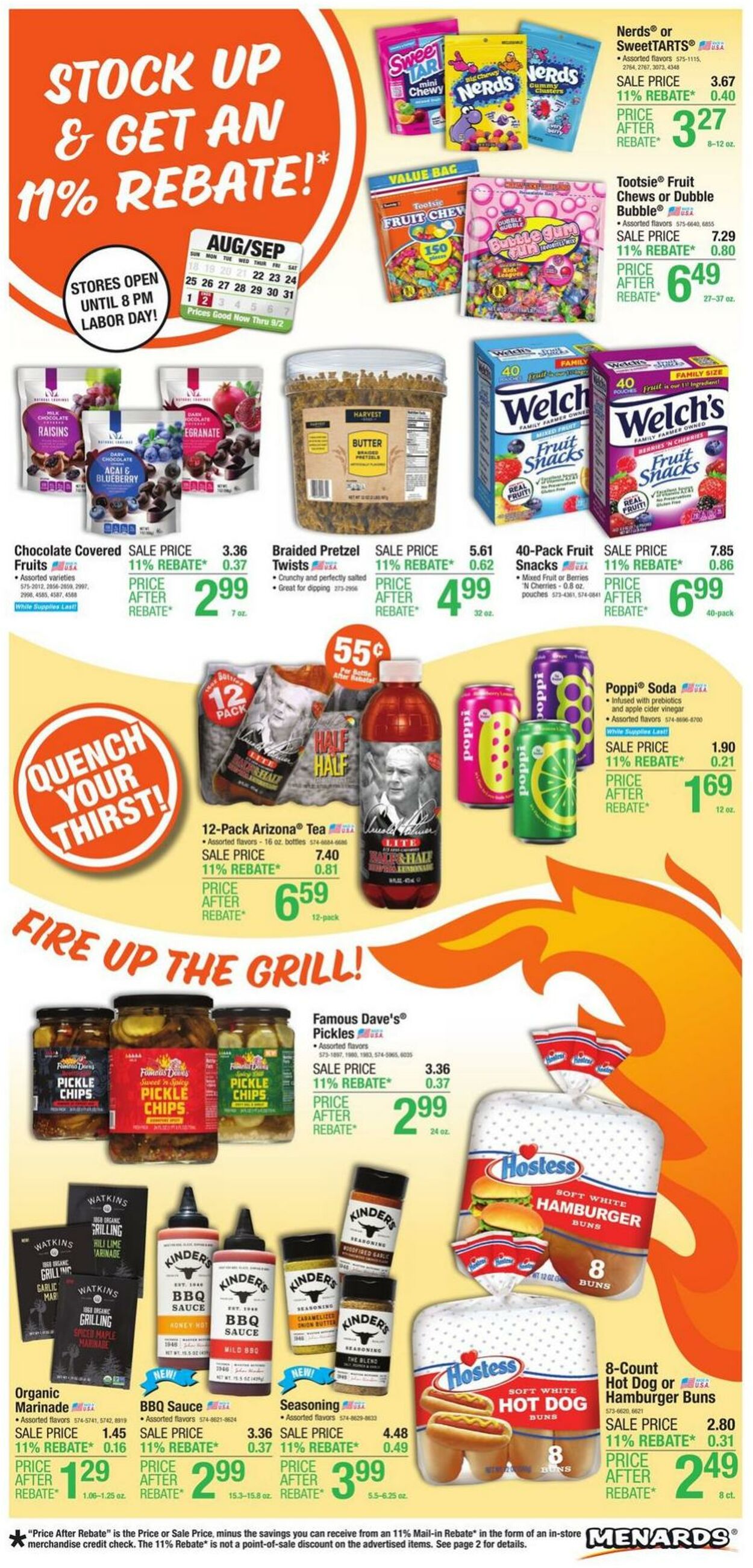 Catalogue Menards from 08/21/2024