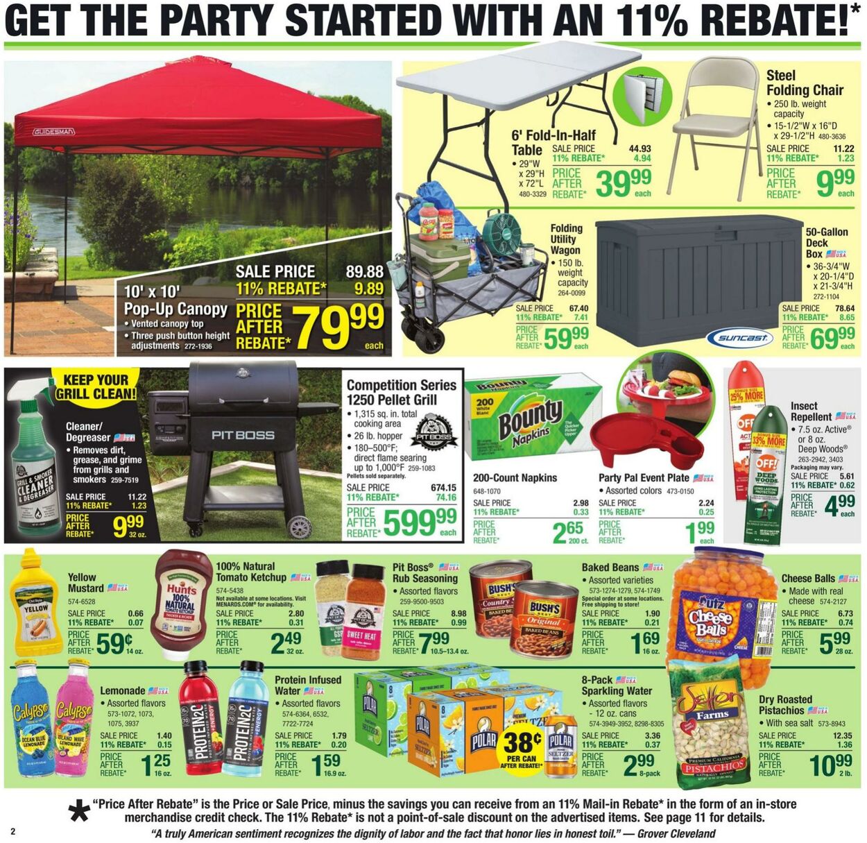 Catalogue Menards from 08/21/2024