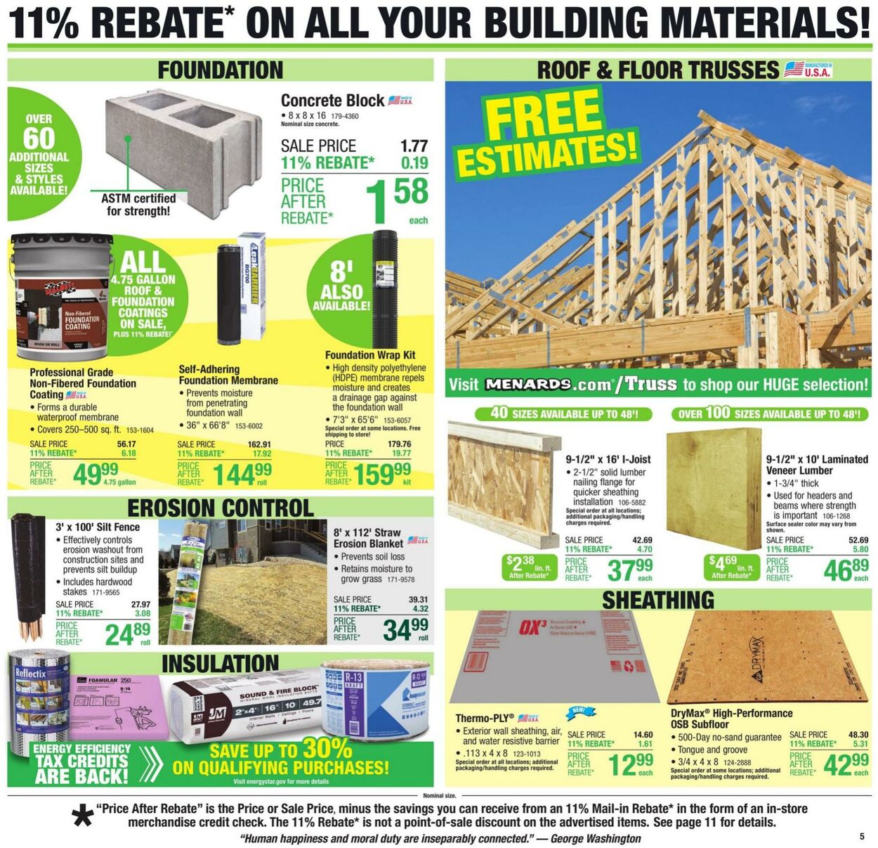 Catalogue Menards from 08/21/2024