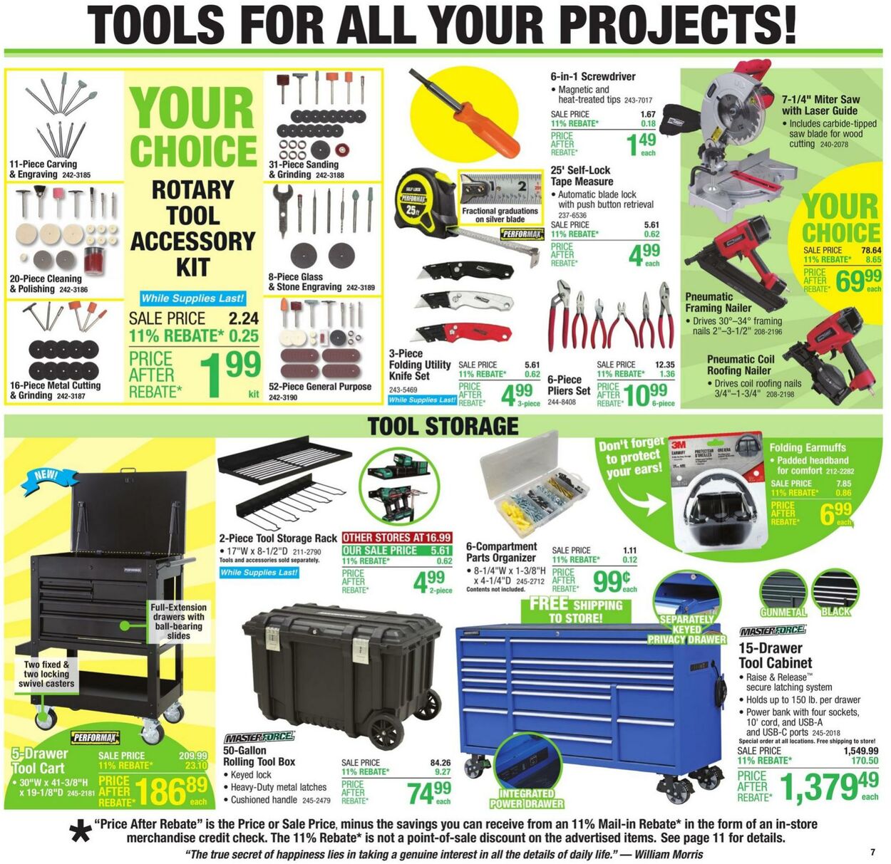 Catalogue Menards from 08/21/2024