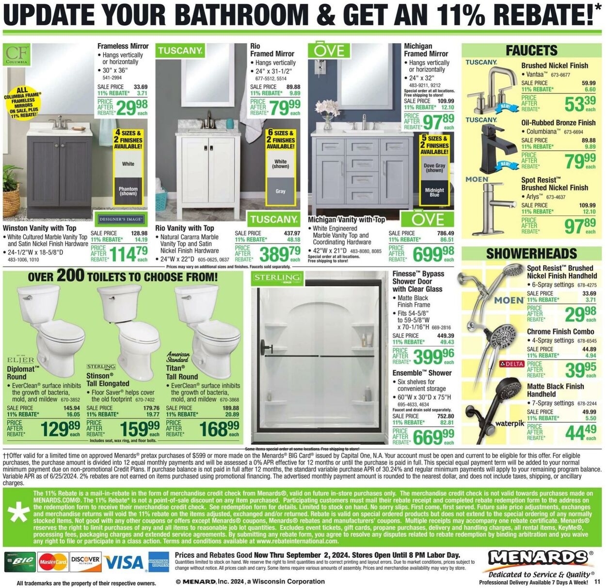 Catalogue Menards from 08/21/2024