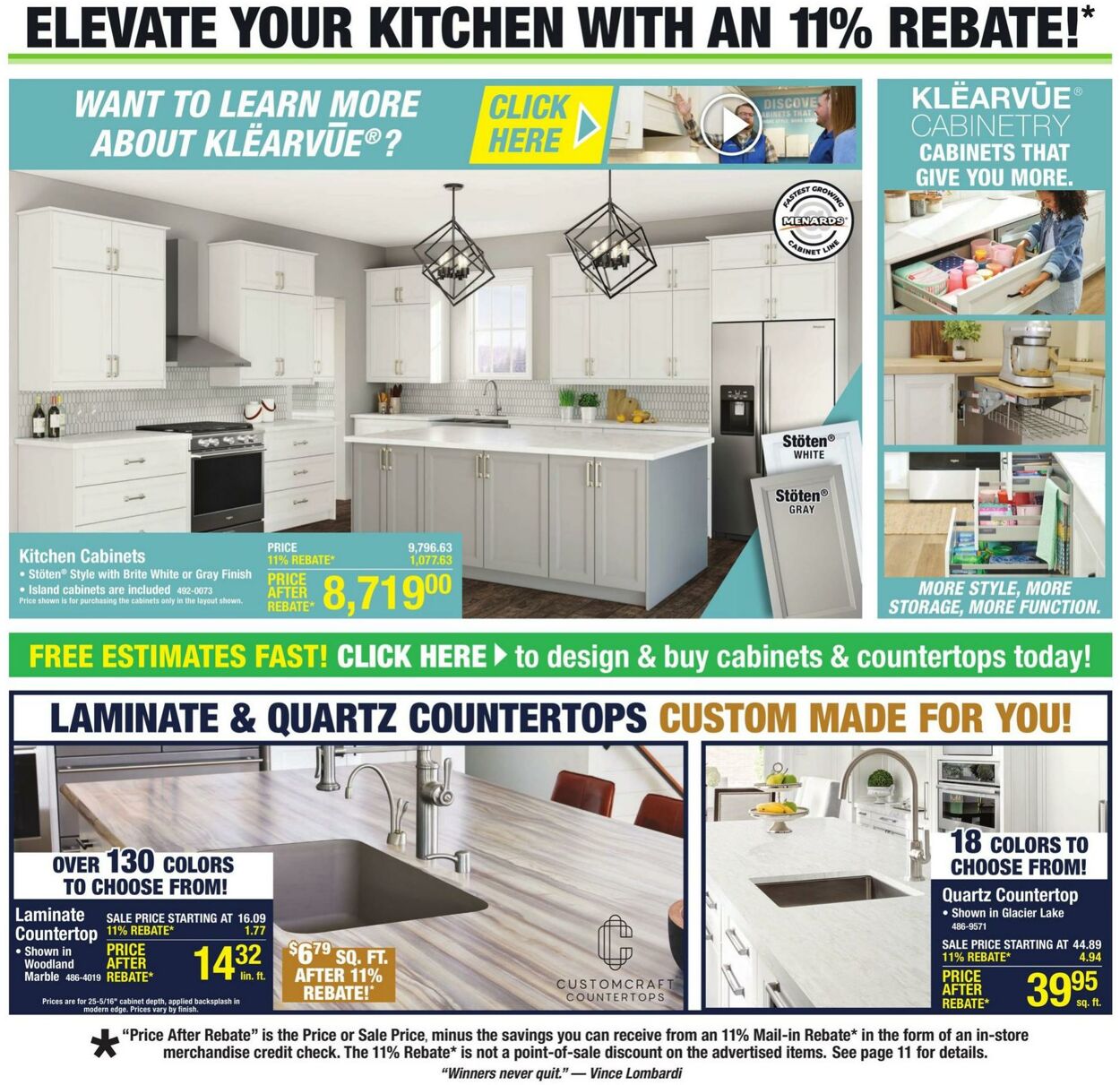 Catalogue Menards from 08/21/2024