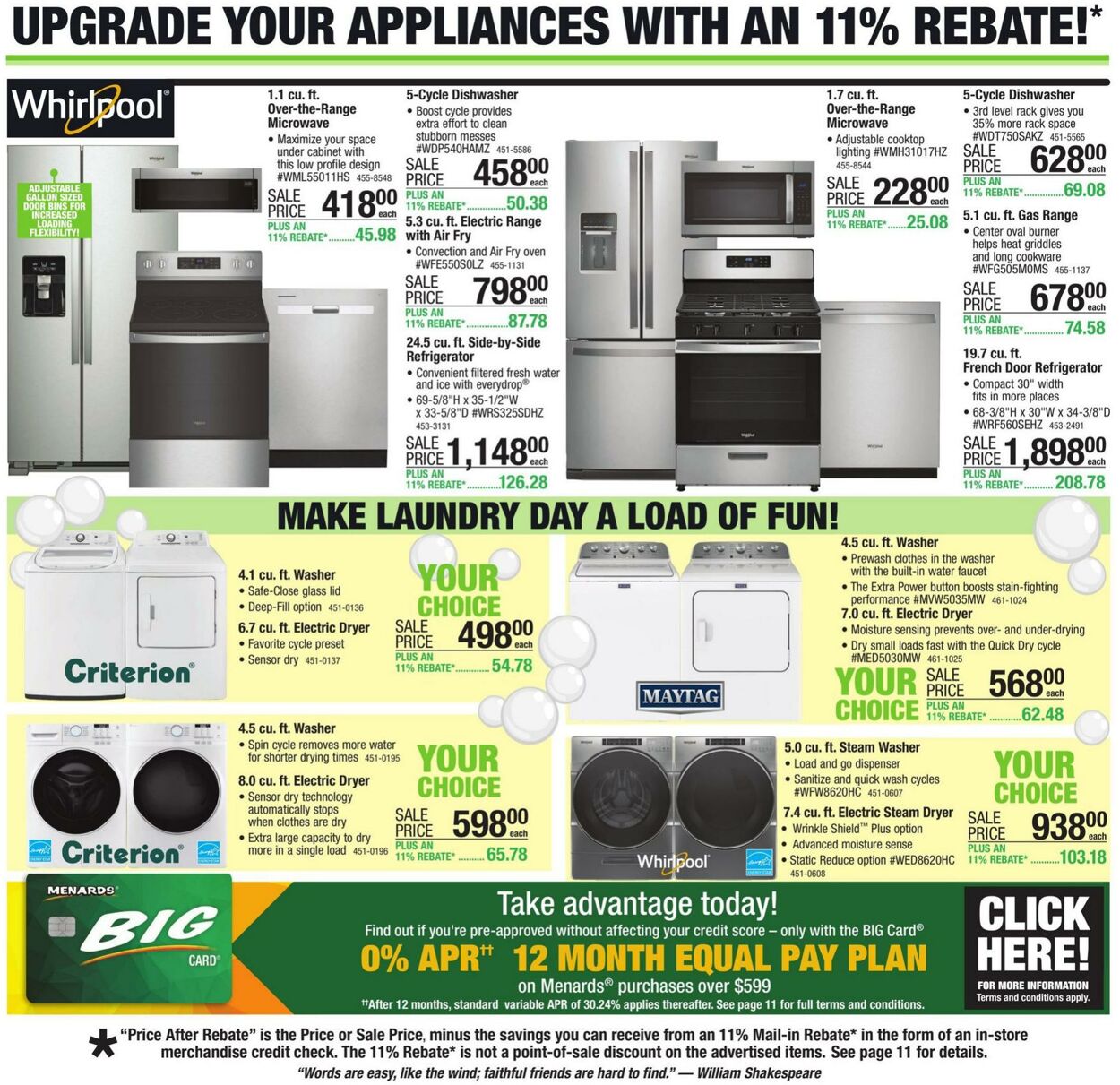 Catalogue Menards from 08/21/2024