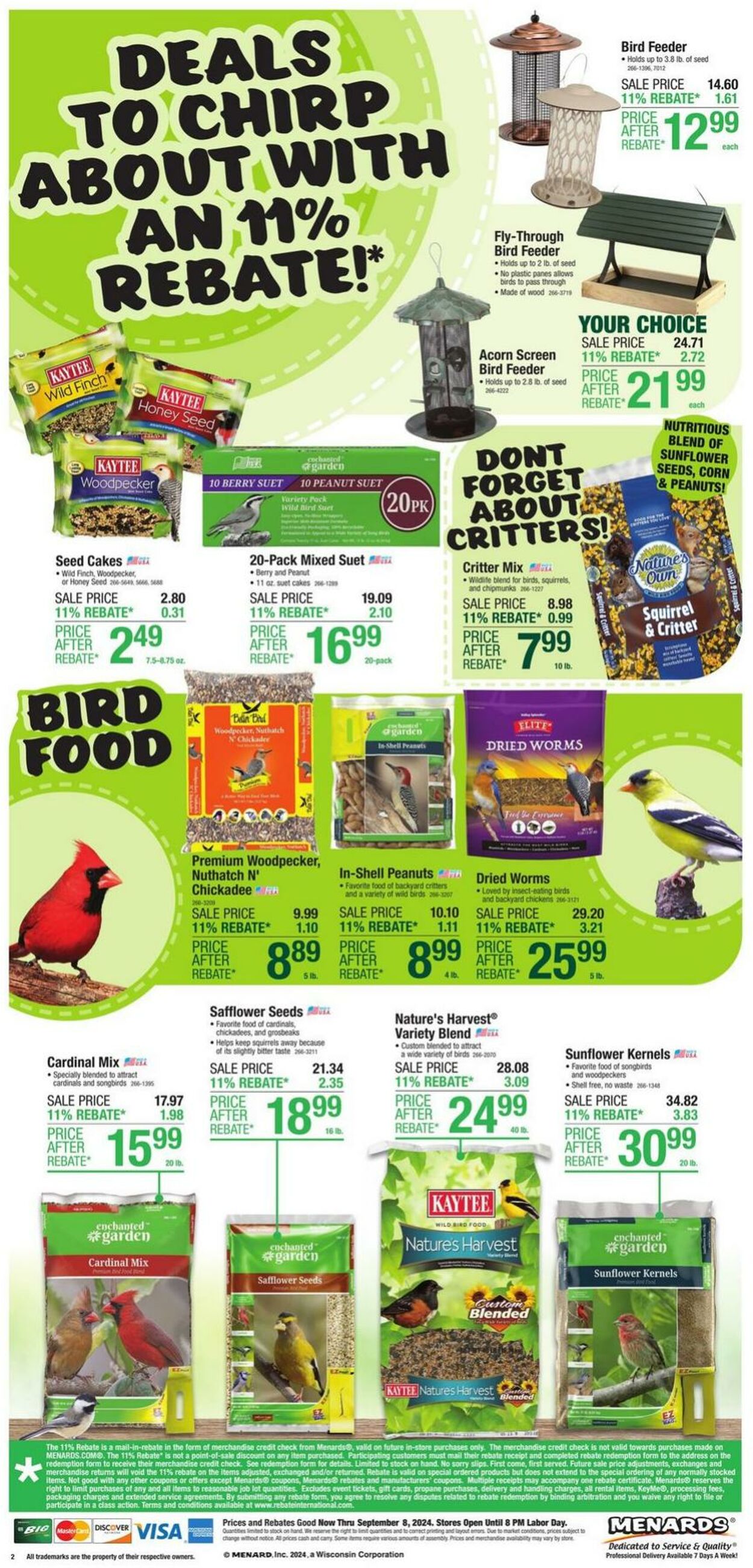 Catalogue Menards from 08/28/2024