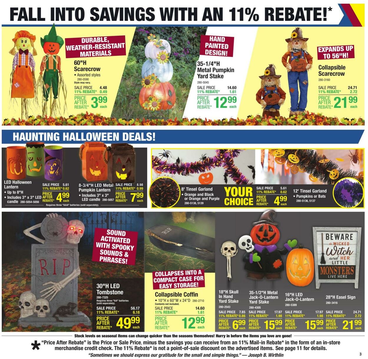 Catalogue Menards from 08/28/2024