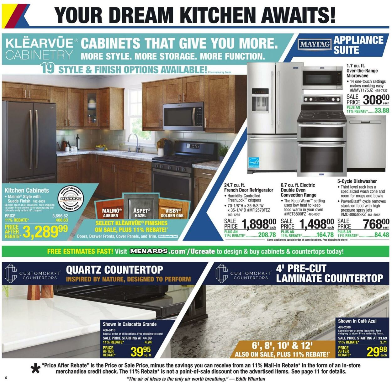 Catalogue Menards from 08/28/2024