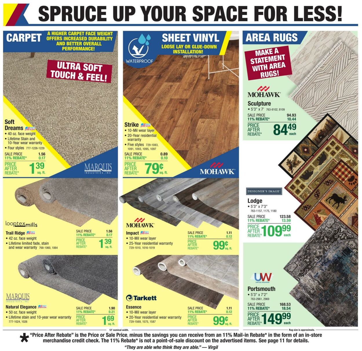 Catalogue Menards from 08/28/2024