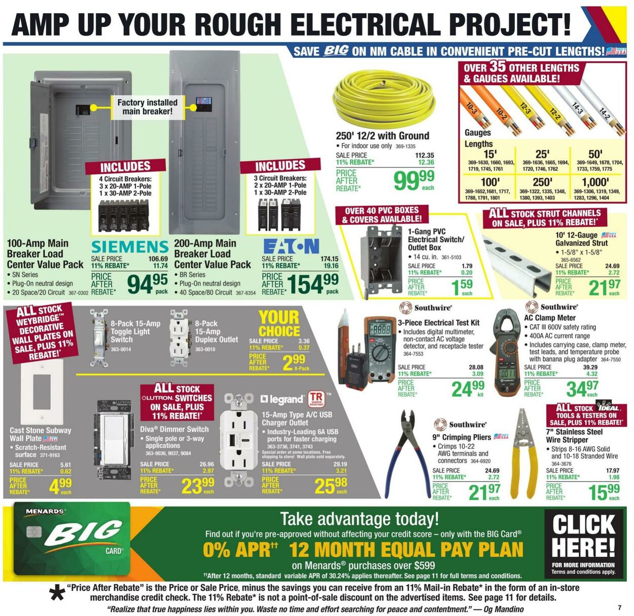 Catalogue Menards from 08/28/2024