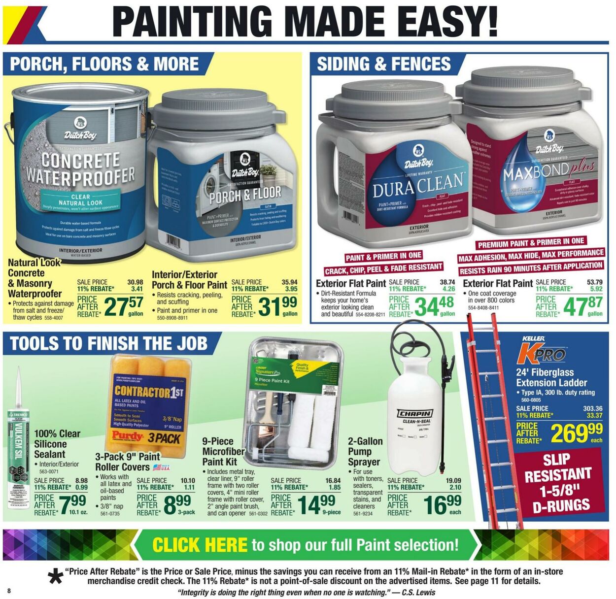 Catalogue Menards from 08/28/2024