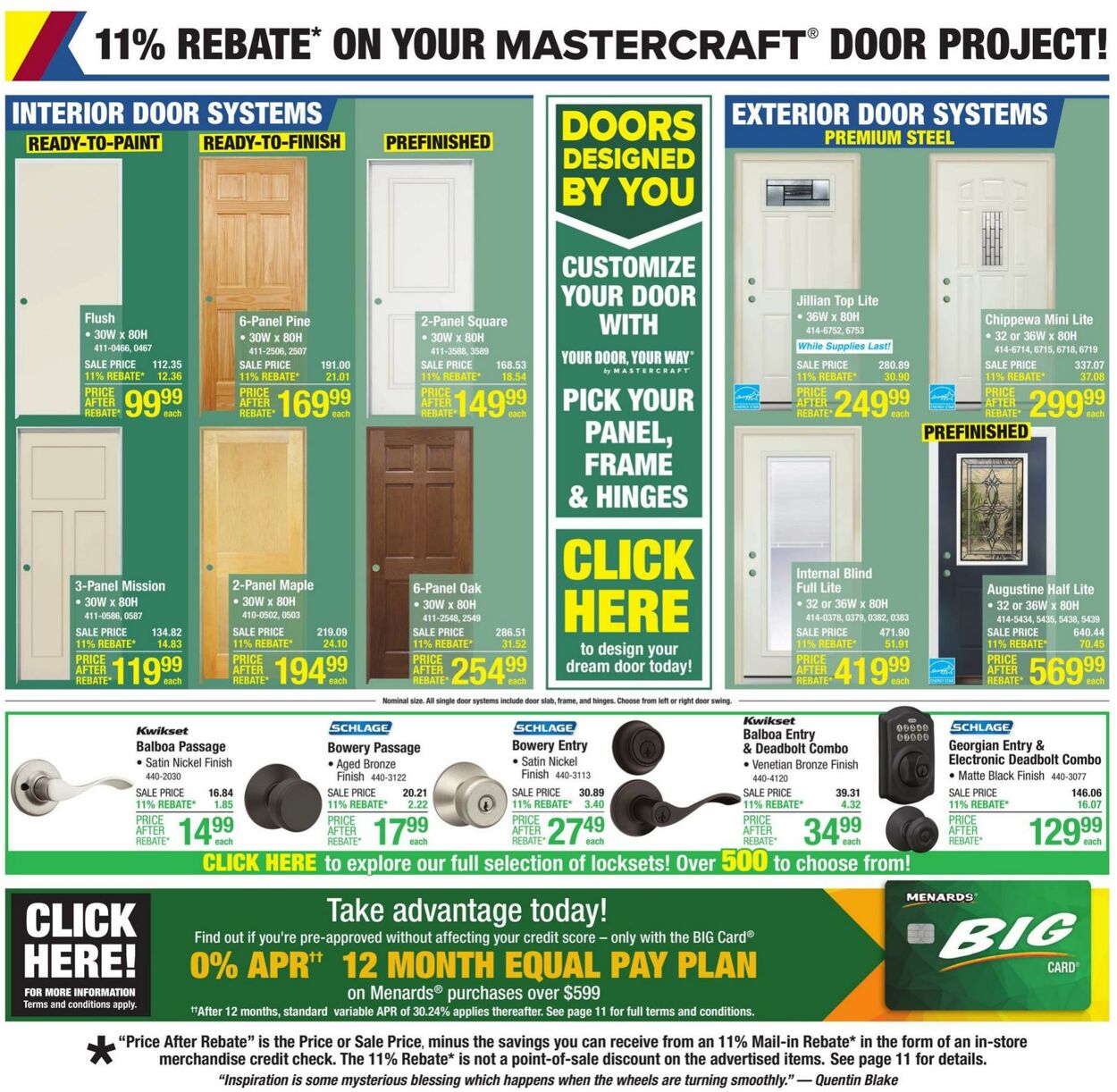 Catalogue Menards from 08/28/2024