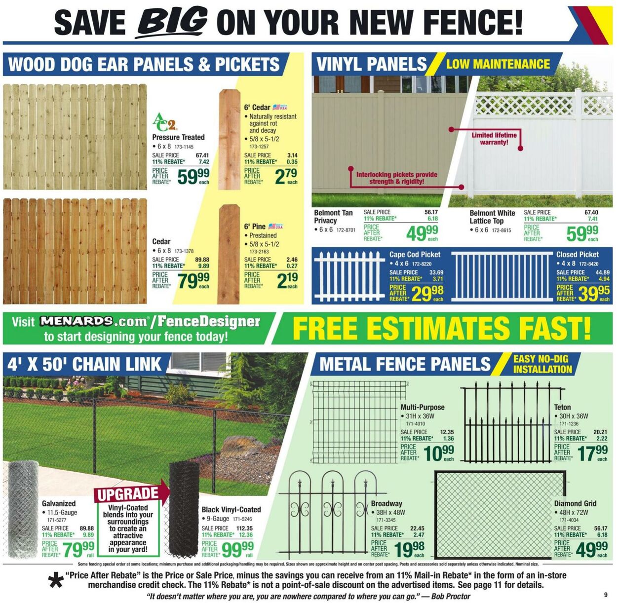 Catalogue Menards from 08/28/2024