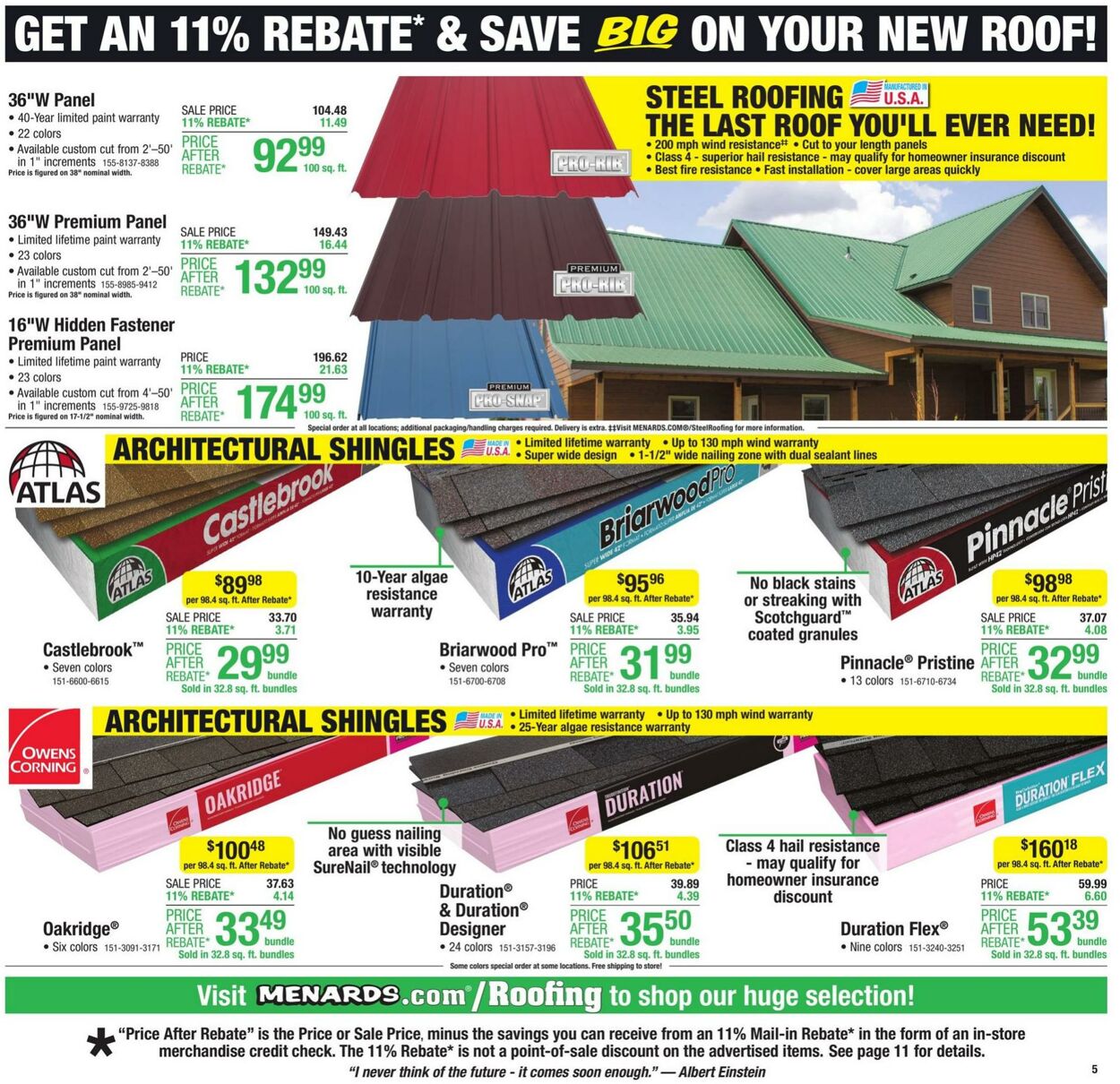 Catalogue Menards from 09/04/2024