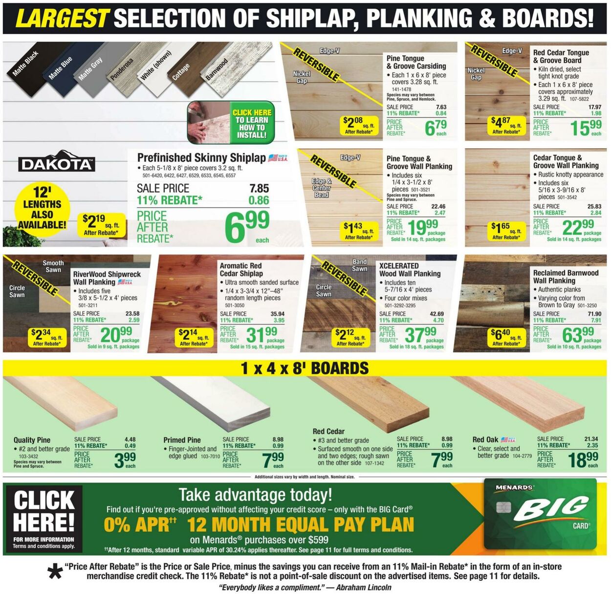 Catalogue Menards from 09/04/2024