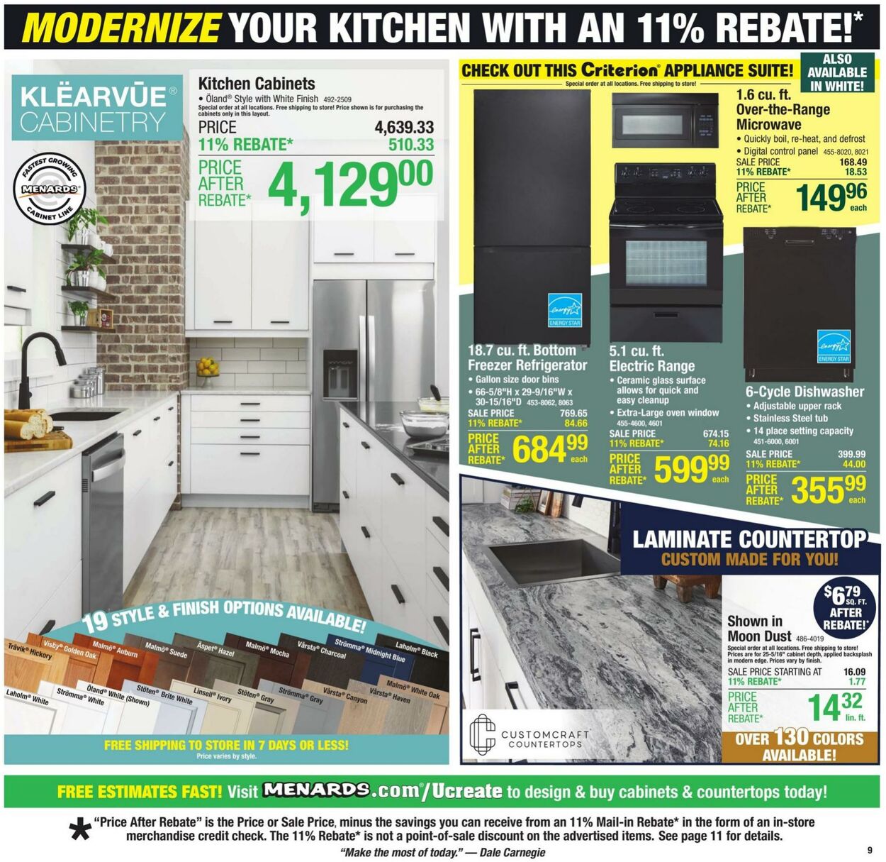 Catalogue Menards from 09/04/2024