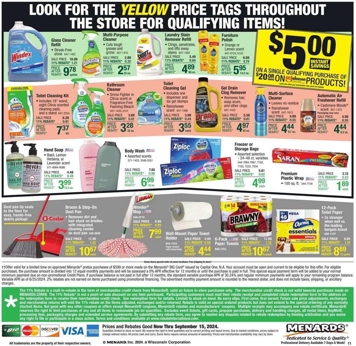 Catalogue Menards from 09/04/2024