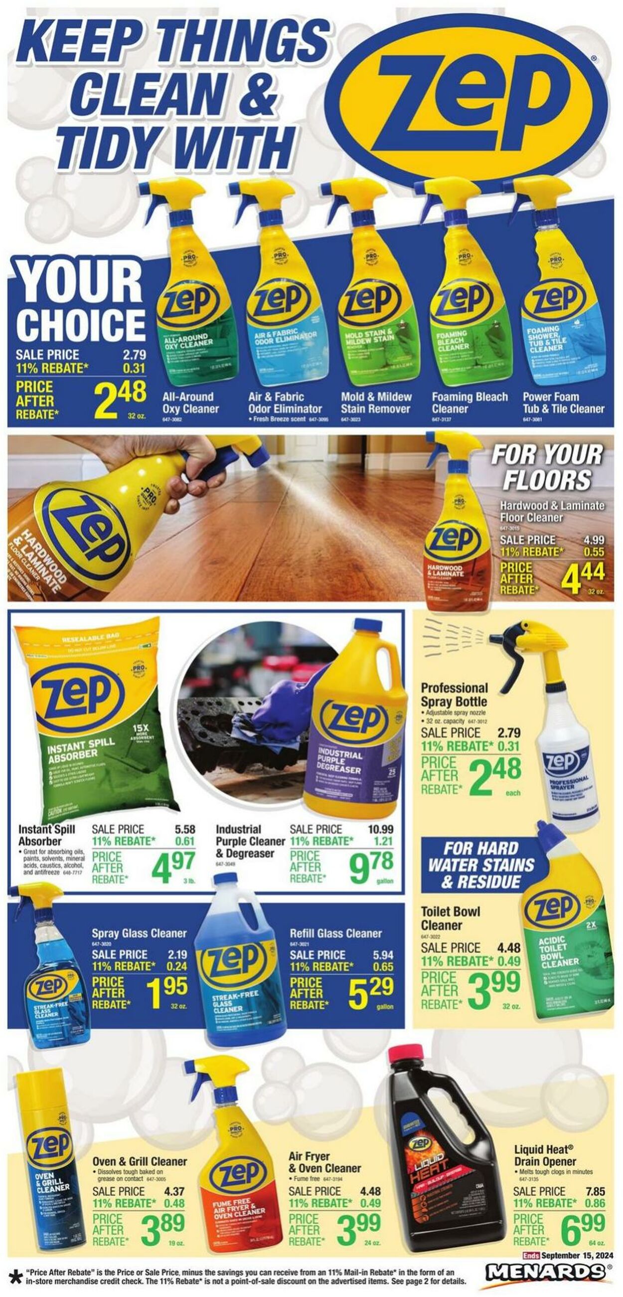 Catalogue Menards from 09/05/2024