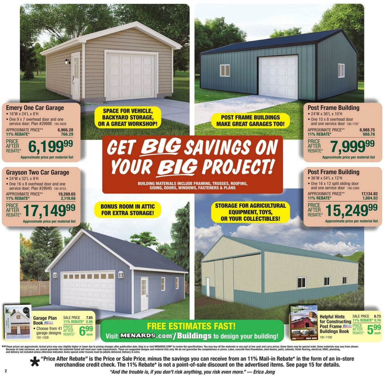 Catalogue Menards from 09/11/2024