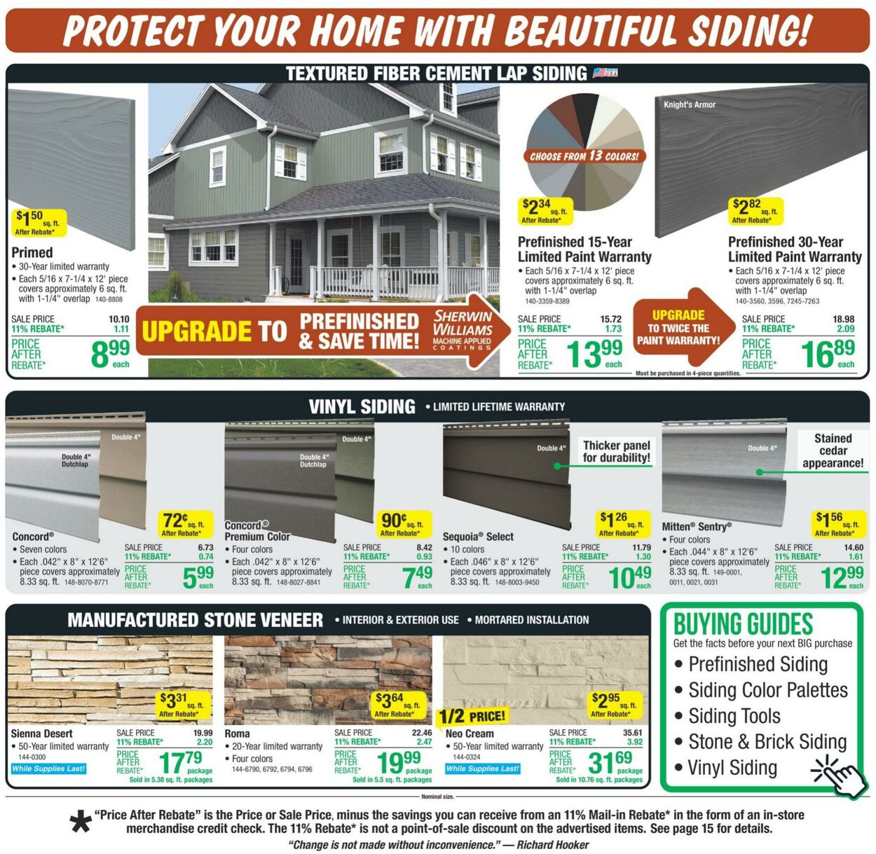 Catalogue Menards from 09/11/2024