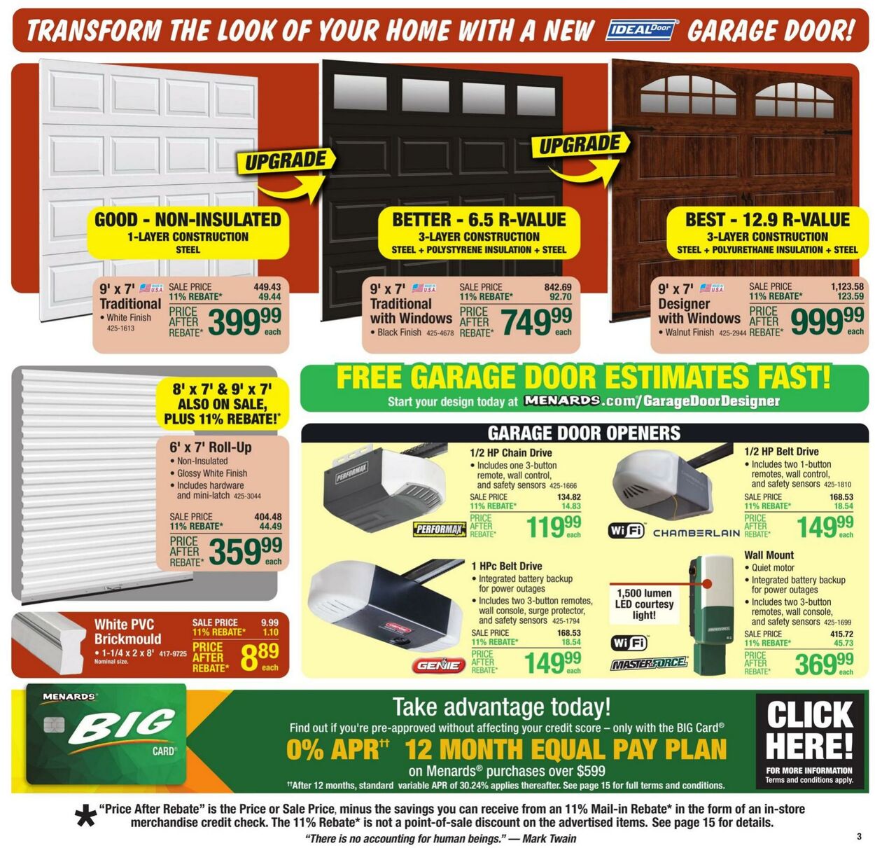 Catalogue Menards from 09/11/2024