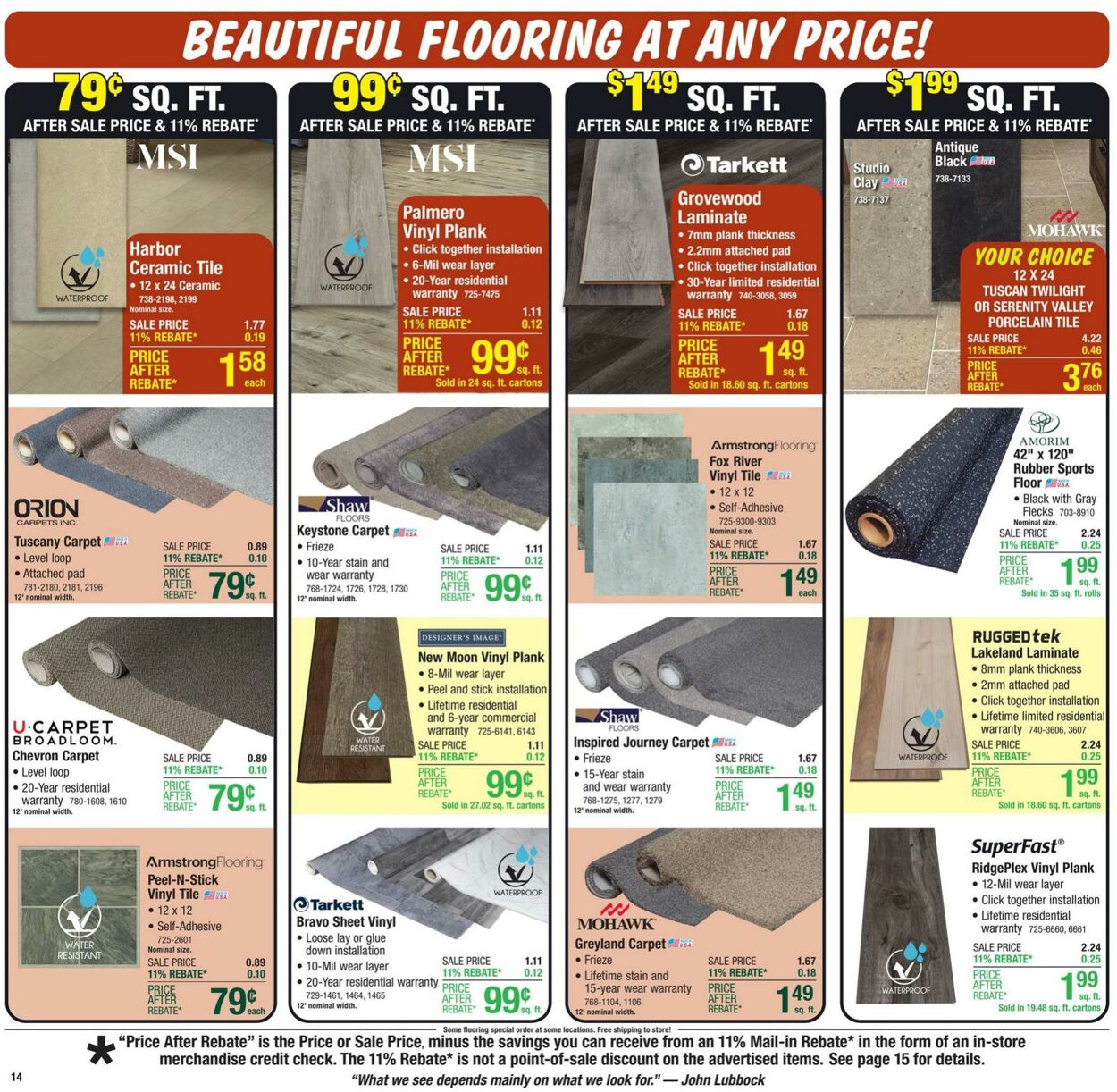 Catalogue Menards from 09/11/2024