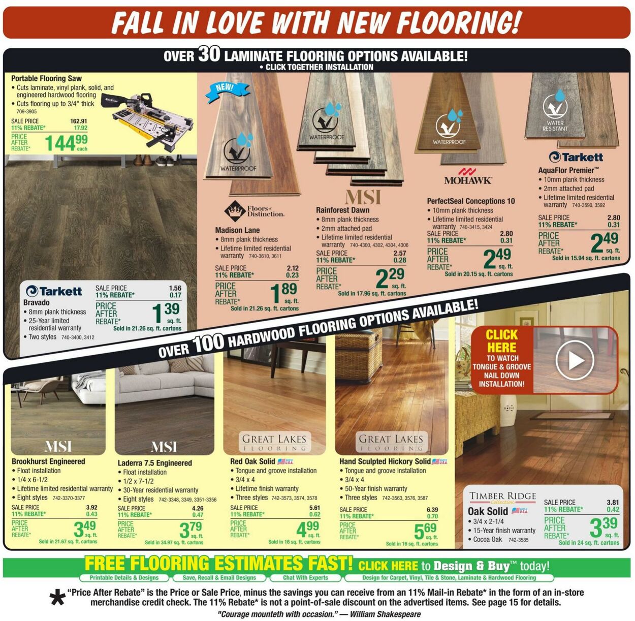 Catalogue Menards from 09/11/2024