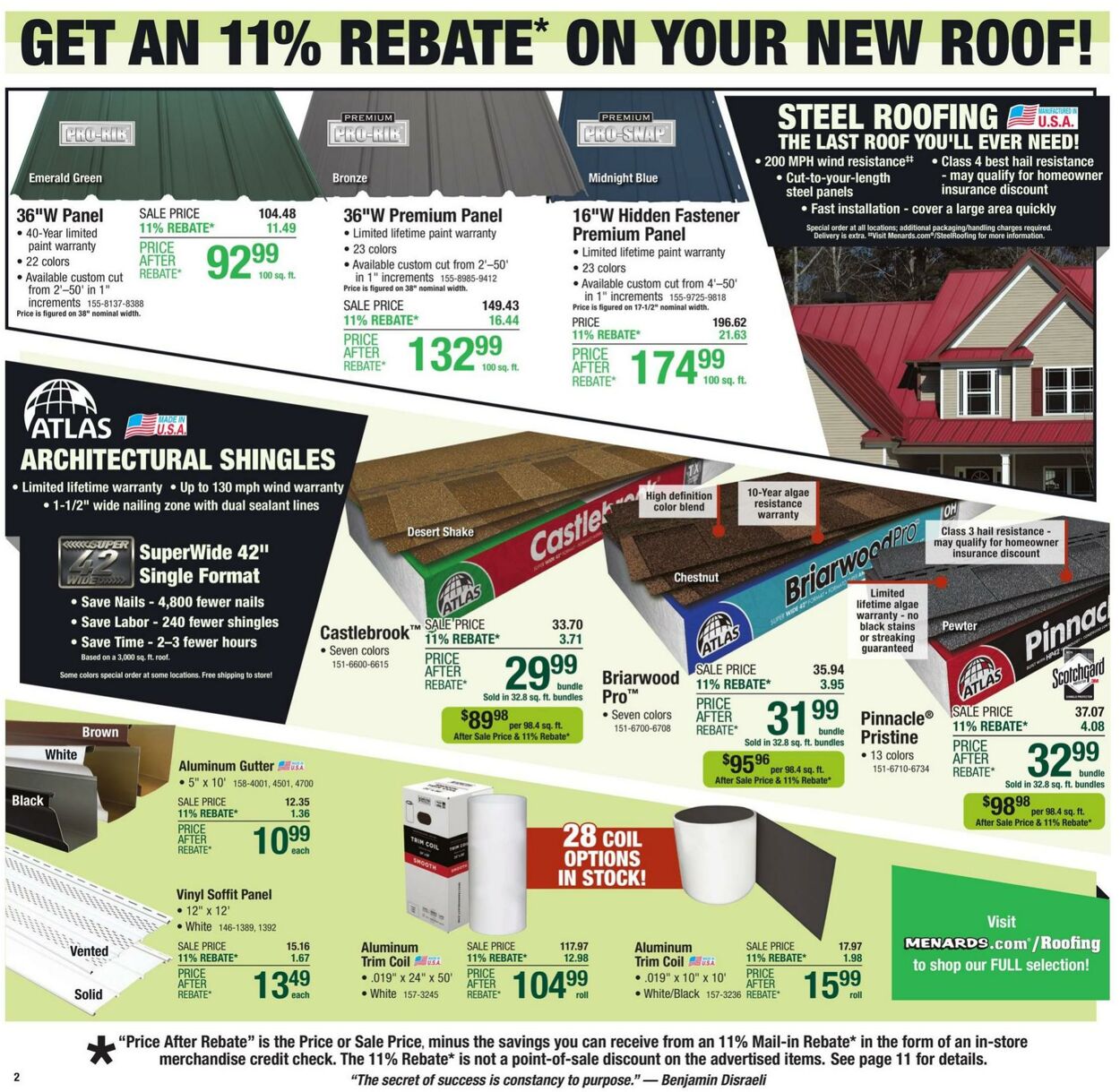 Catalogue Menards from 09/18/2024