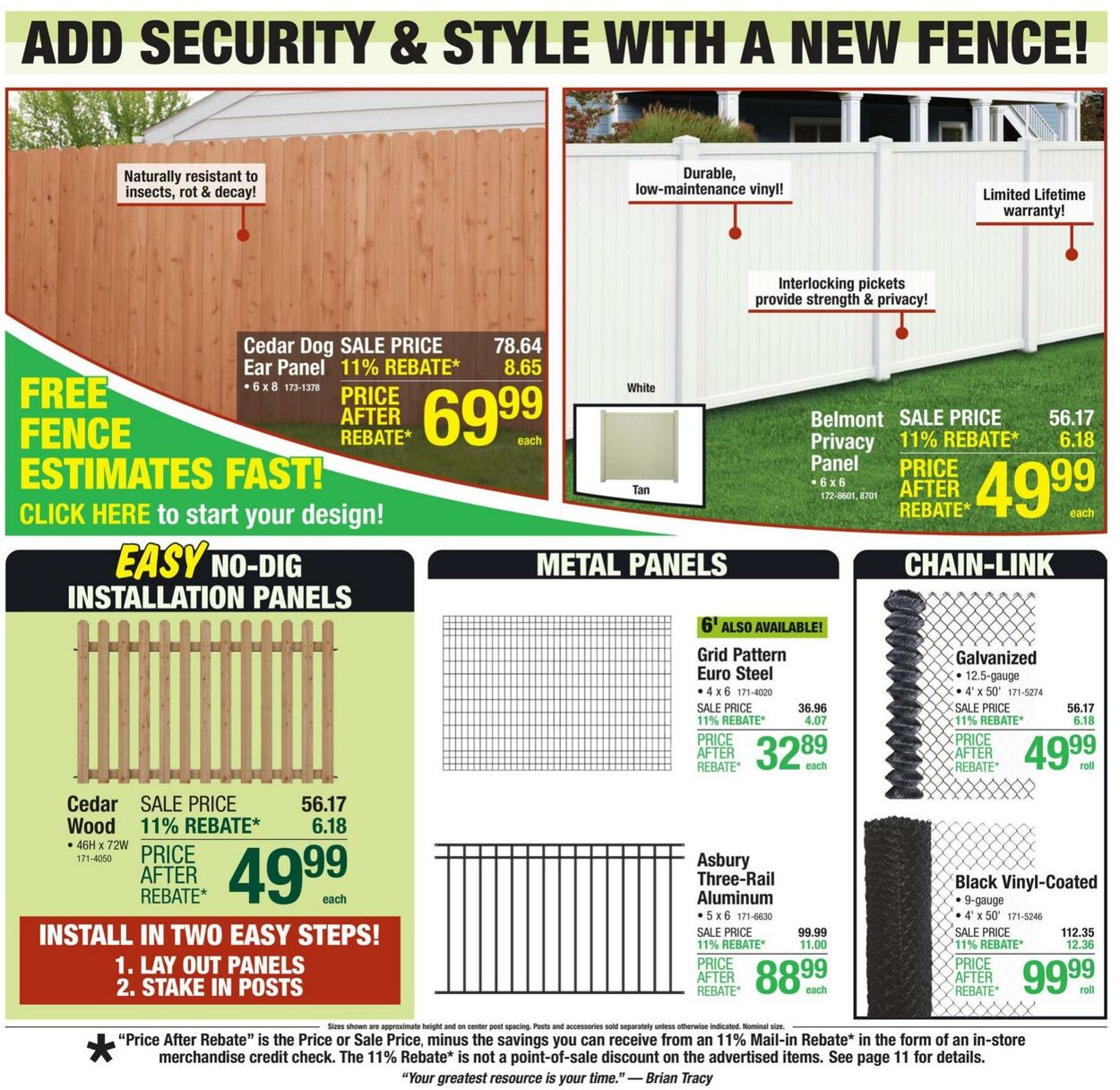 Catalogue Menards from 09/18/2024