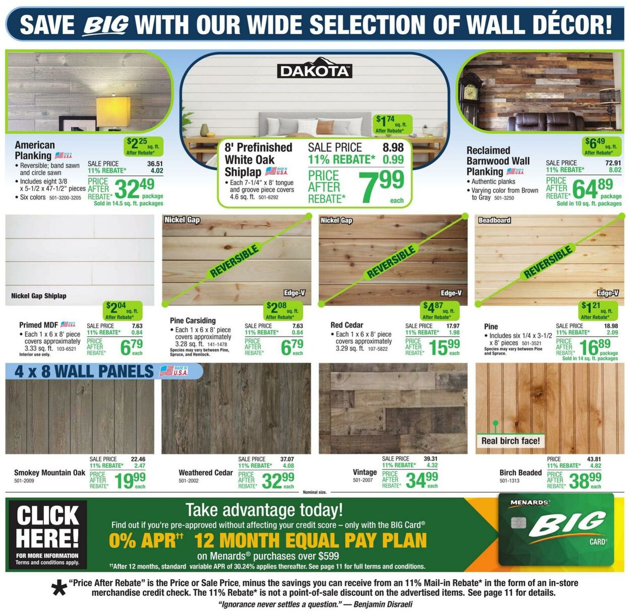 Catalogue Menards from 09/25/2024