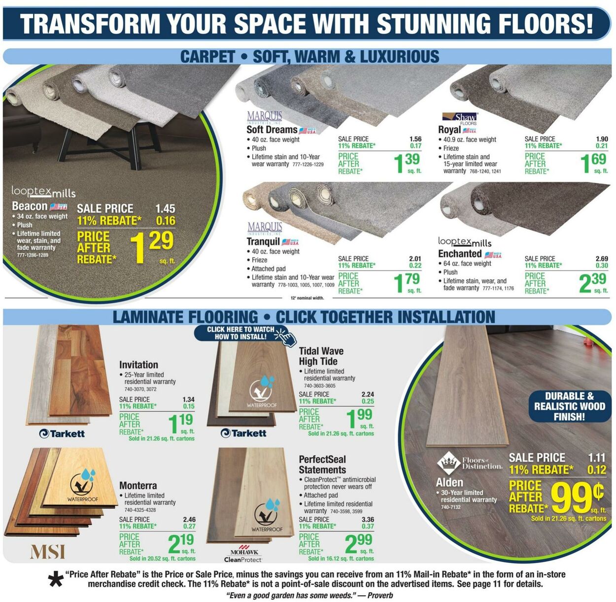 Catalogue Menards from 09/25/2024