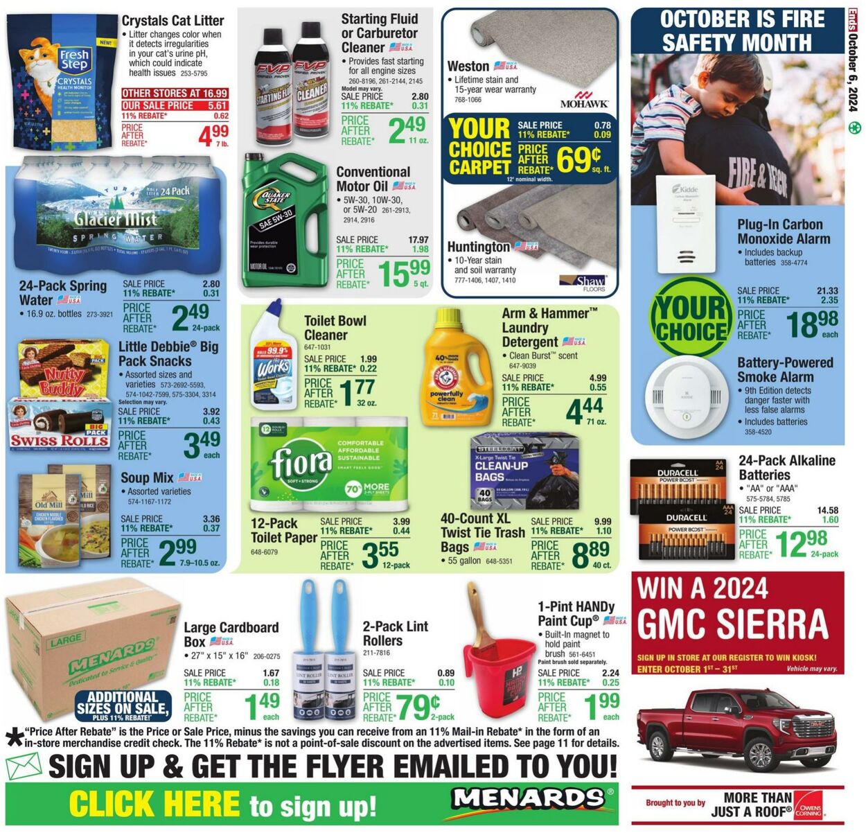 Catalogue Menards from 09/25/2024