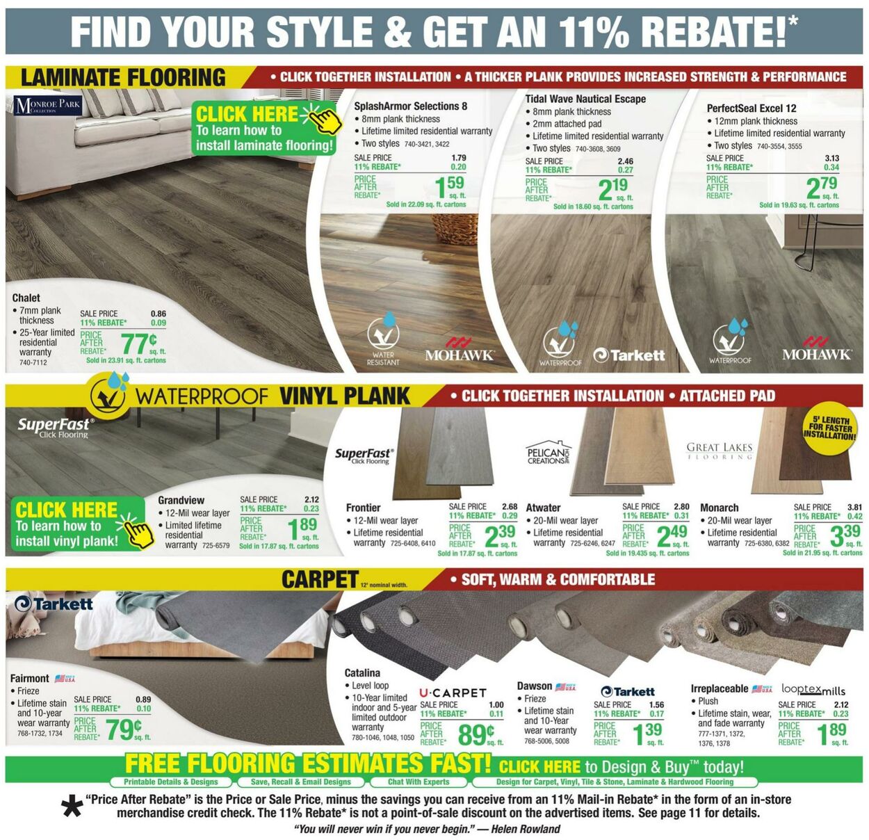 Catalogue Menards from 10/02/2024