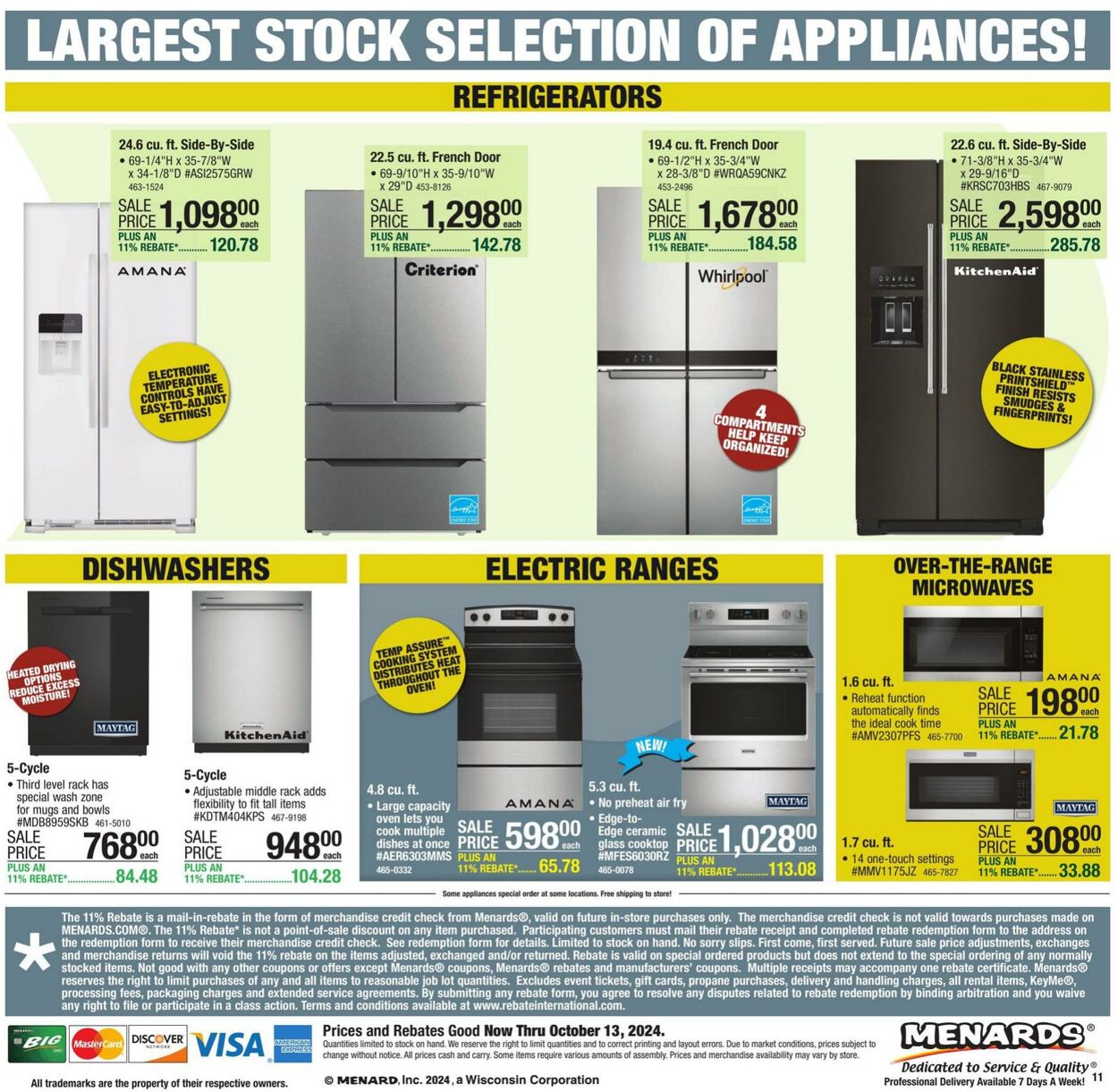 Catalogue Menards from 10/02/2024