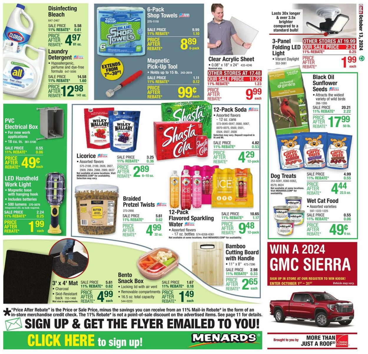 Catalogue Menards from 10/02/2024