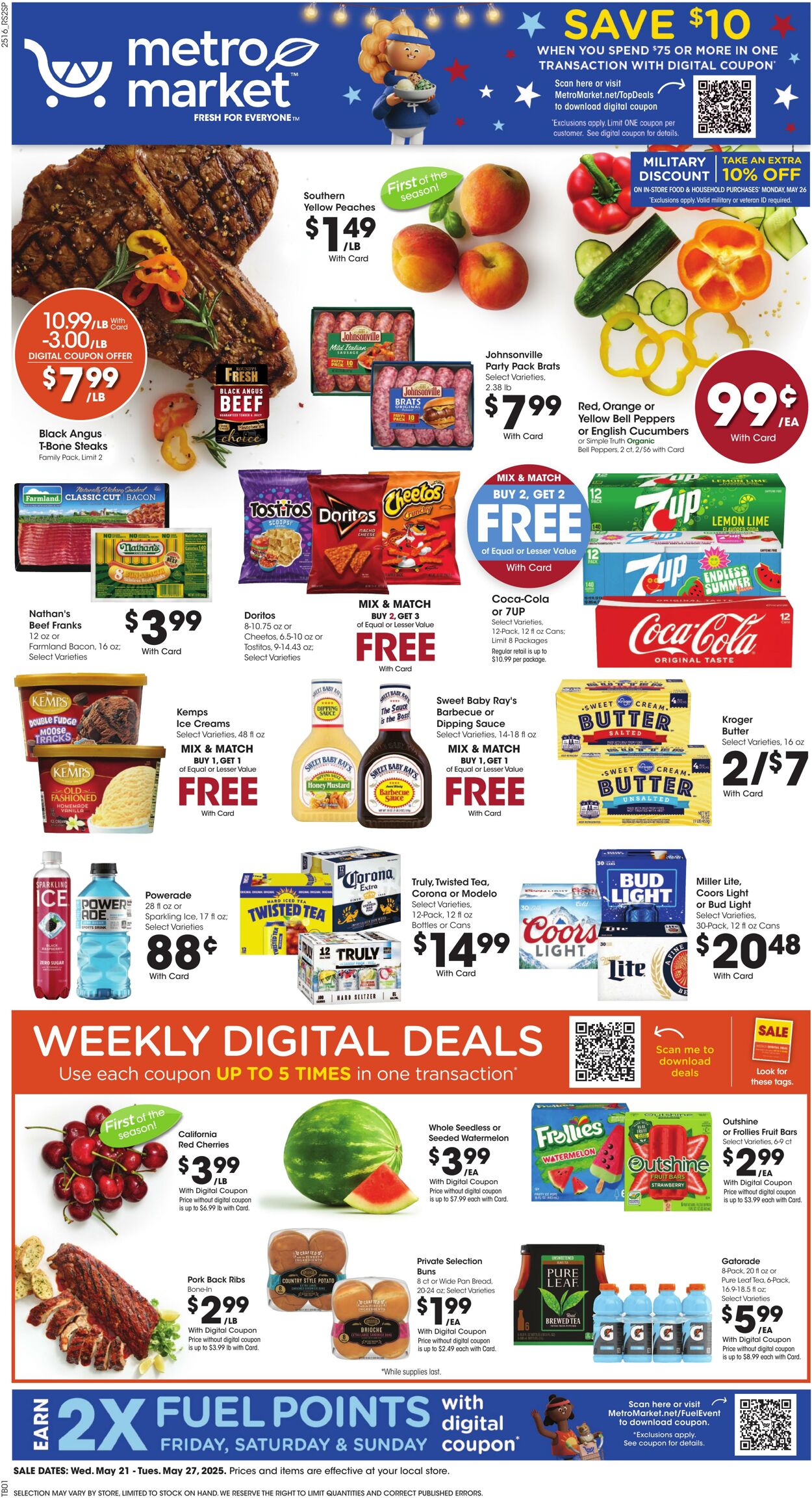 Catalogue Metro Market from 05/21/2025
