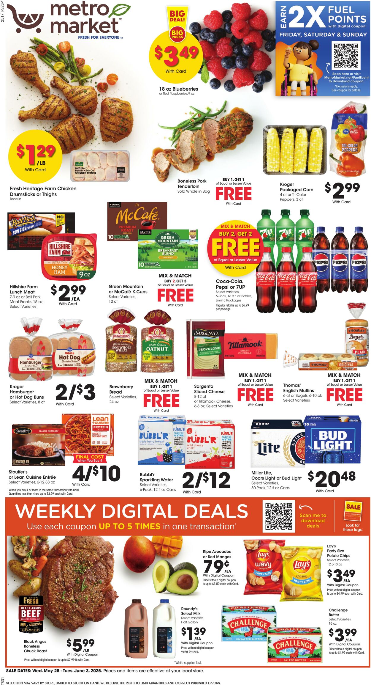 Catalogue Metro Market from 05/28/2025