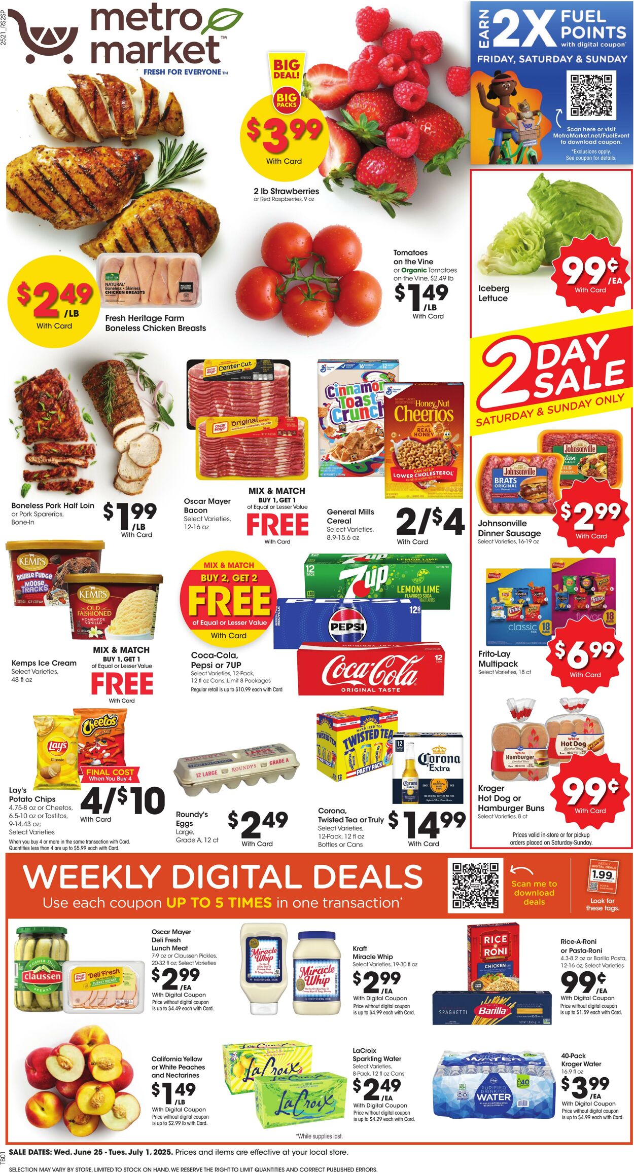 Catalogue Metro Market from 06/25/2025