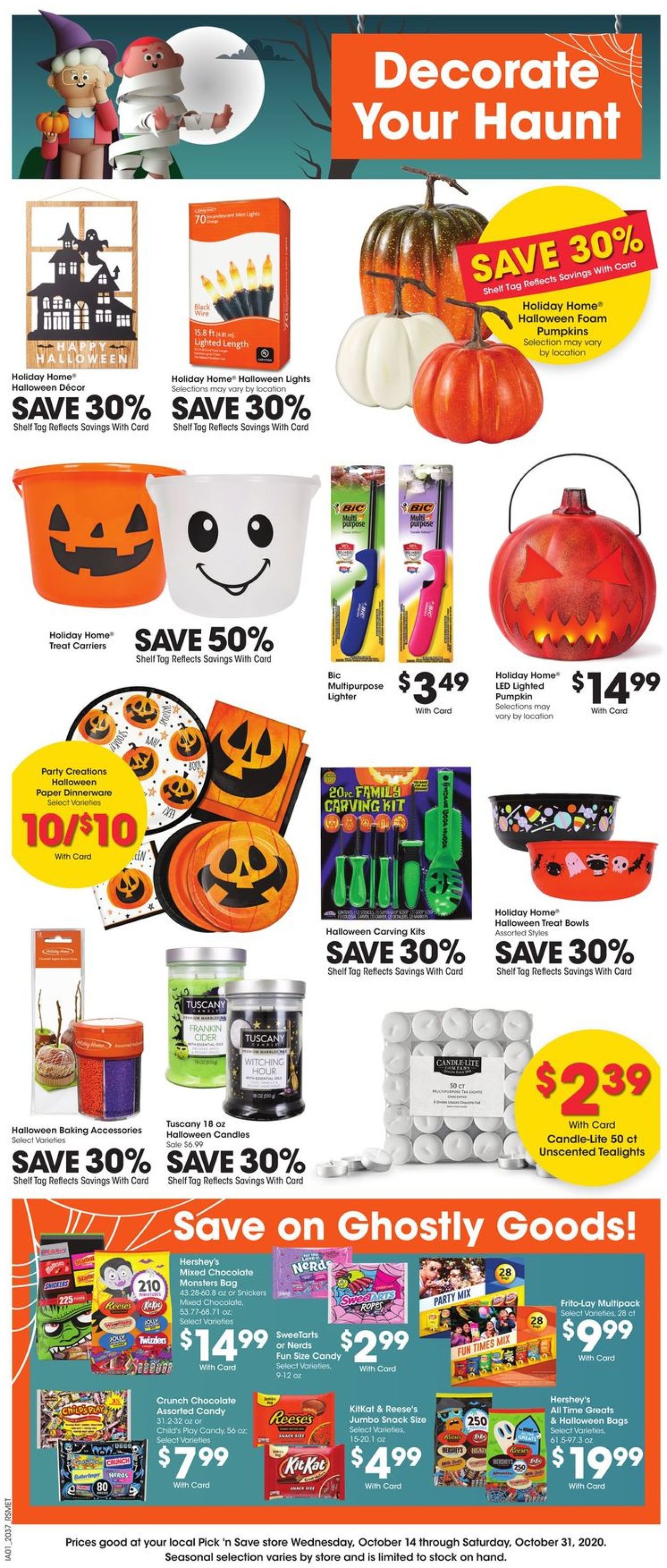 Catalogue Metro Market Halloween from 10/28/2020