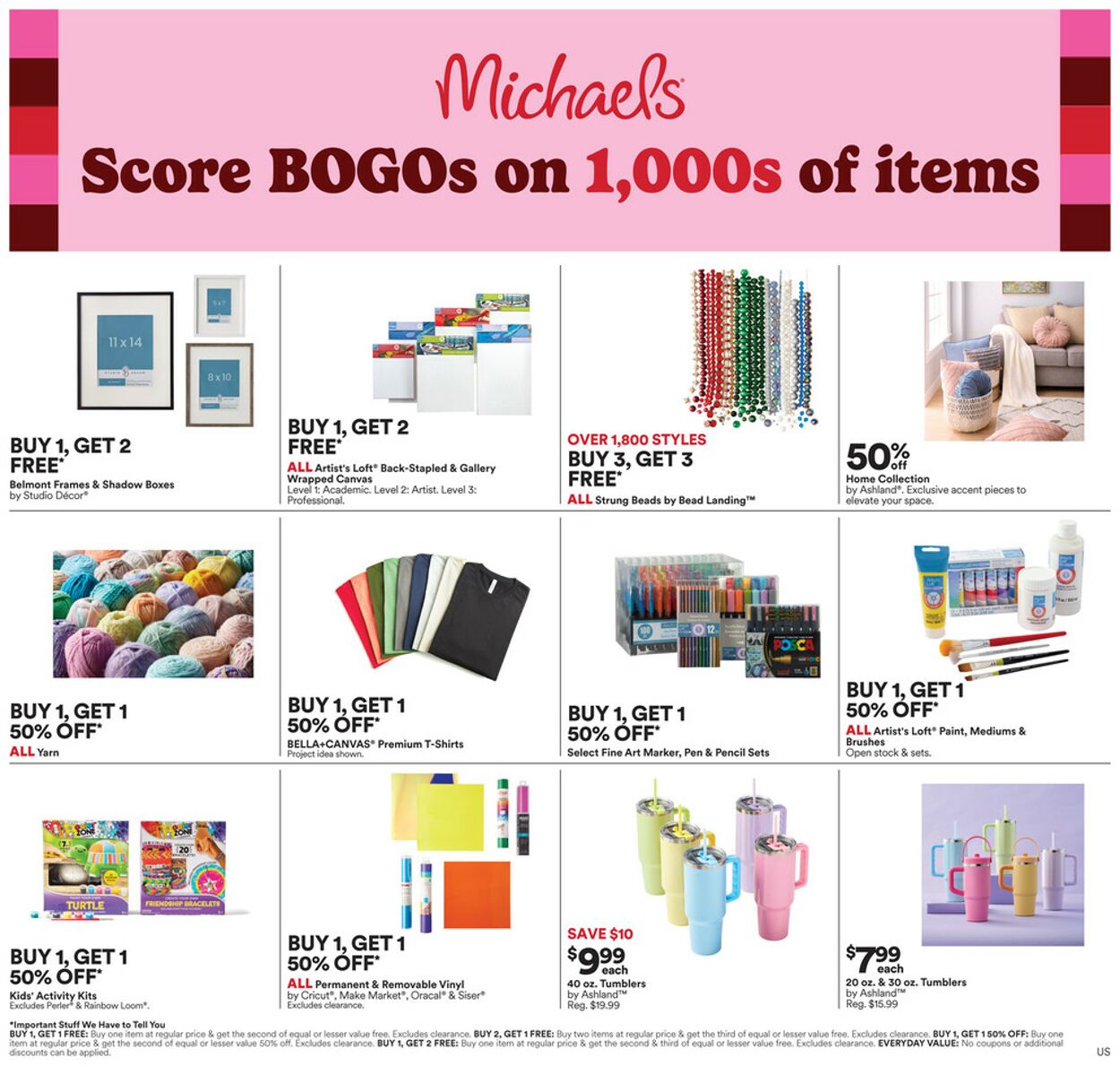 Catalogue Michaels from 02/18/2025