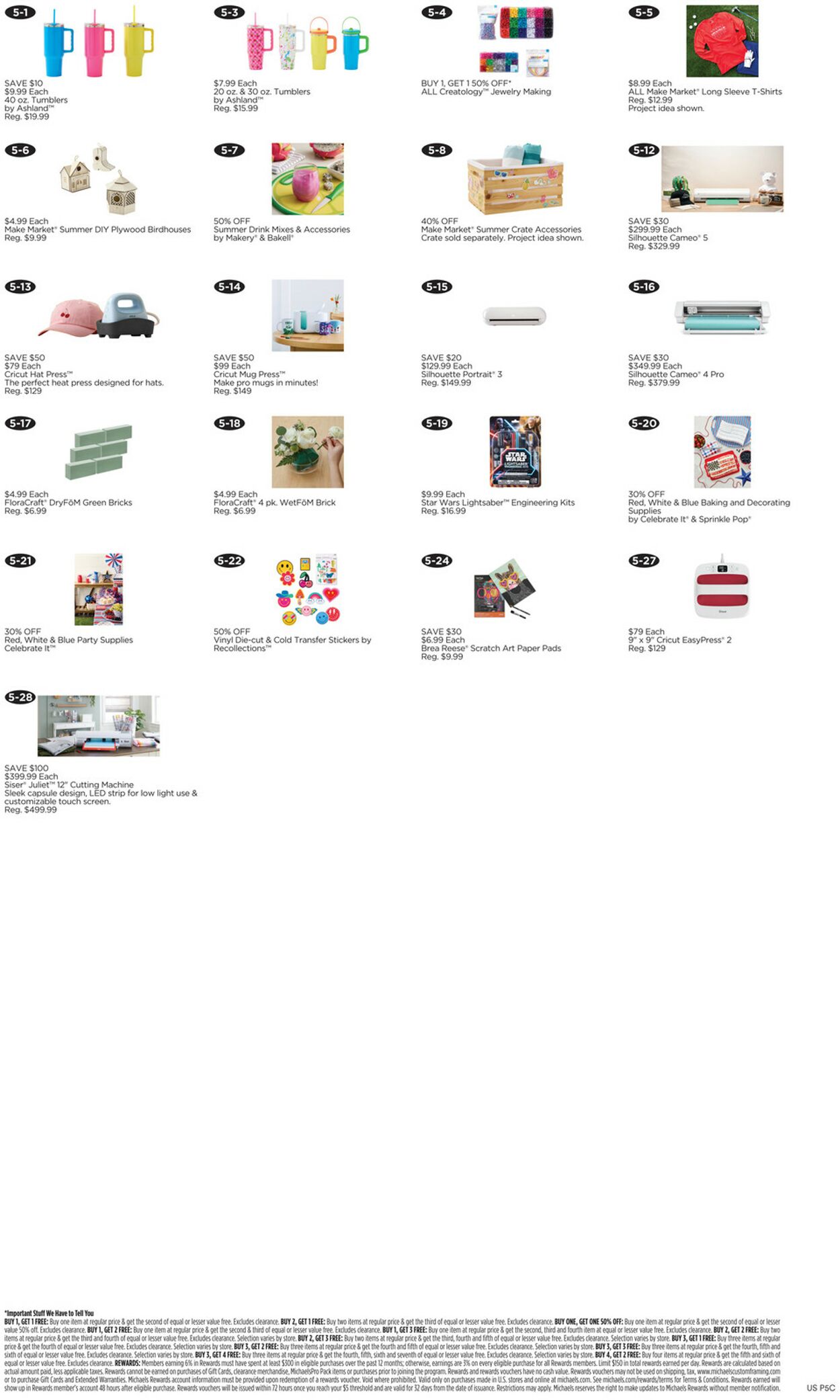 Catalogue Michaels from 05/04/2025