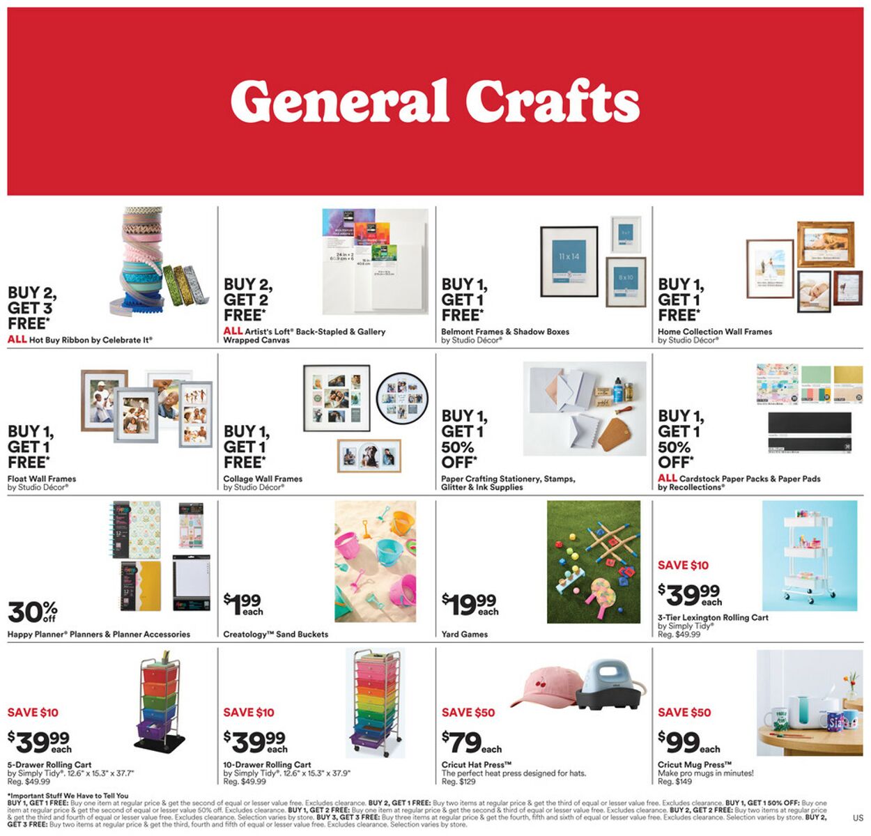 Catalogue Michaels from 05/18/2025
