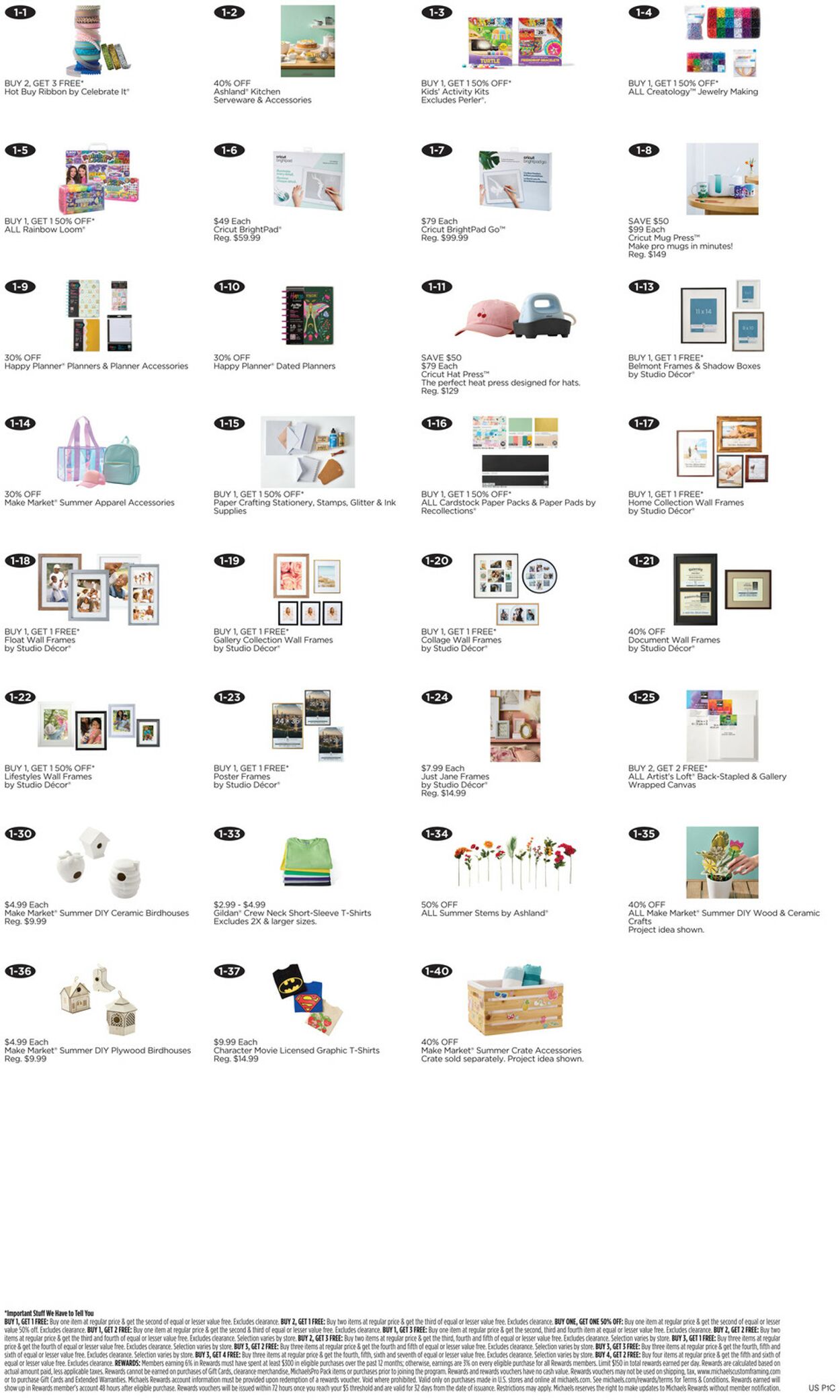 Catalogue Michaels from 05/18/2025