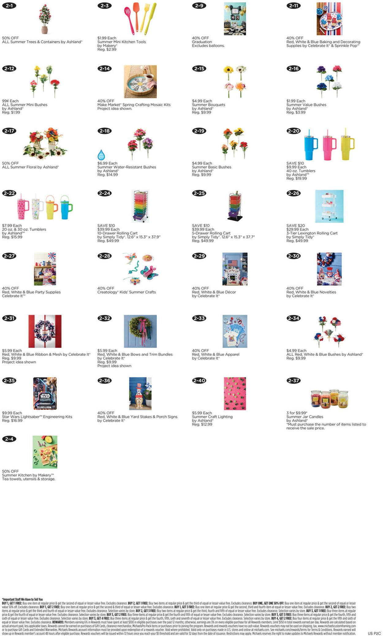 Catalogue Michaels from 05/18/2025