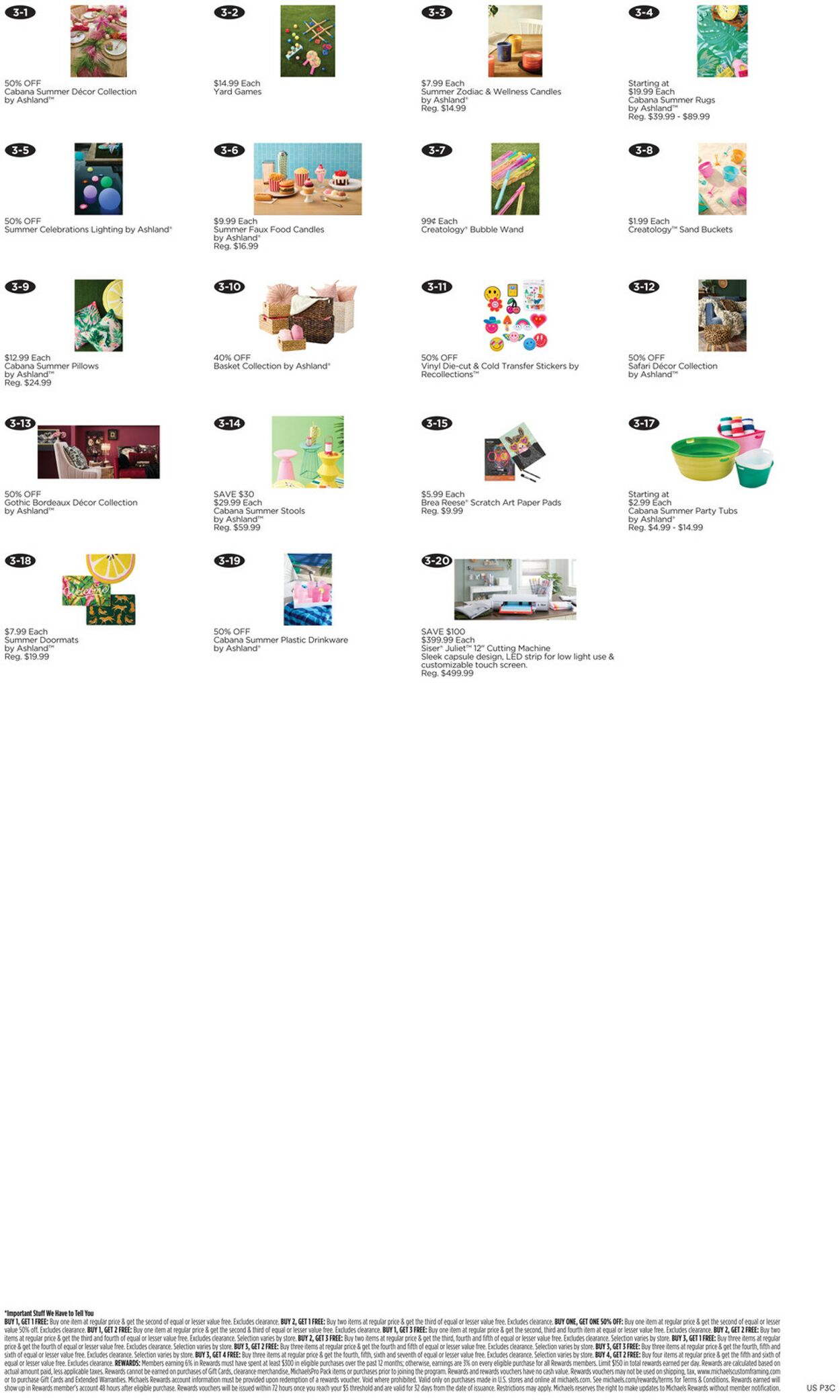 Catalogue Michaels from 05/18/2025