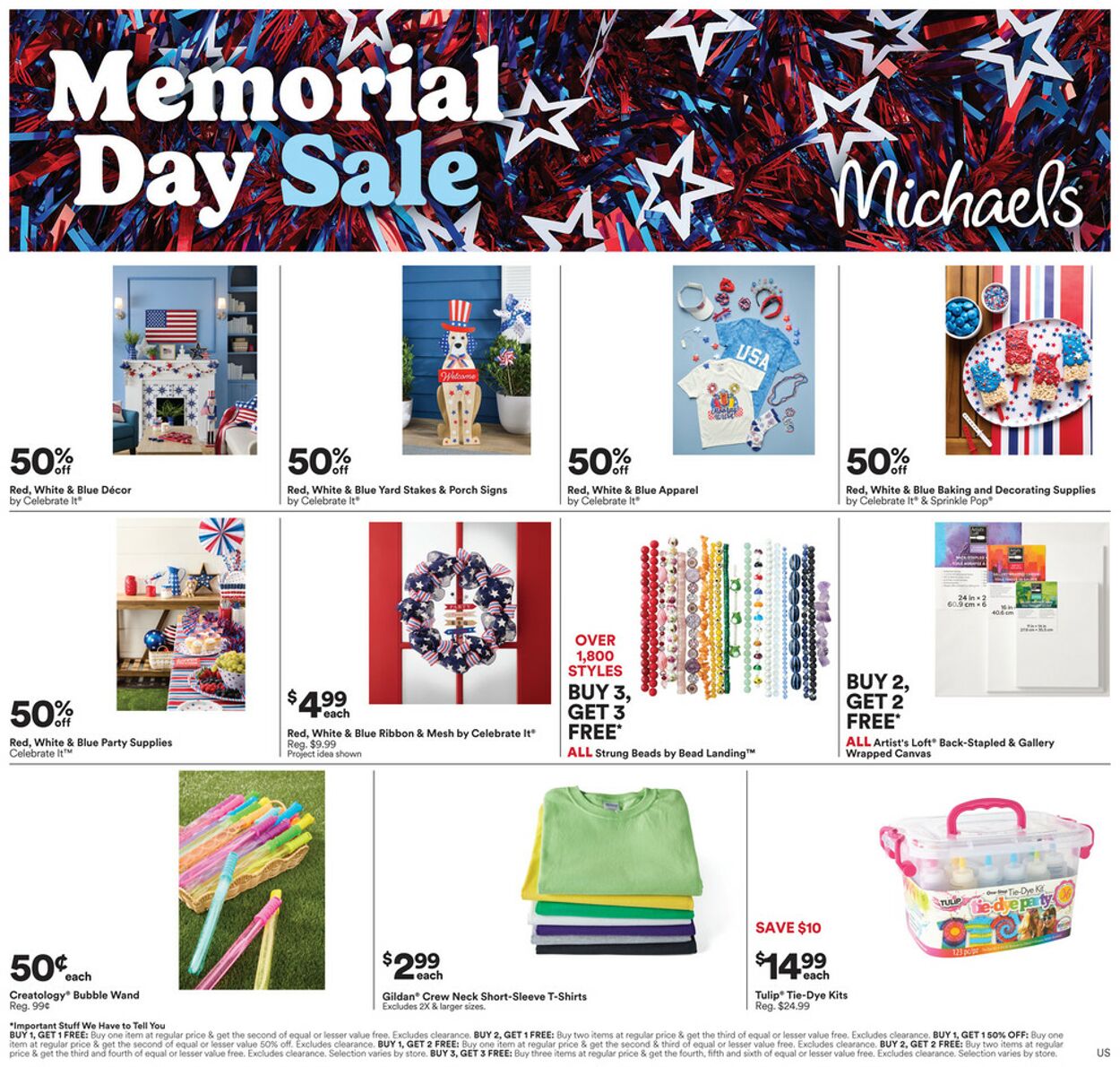 Catalogue Michaels from 05/18/2025