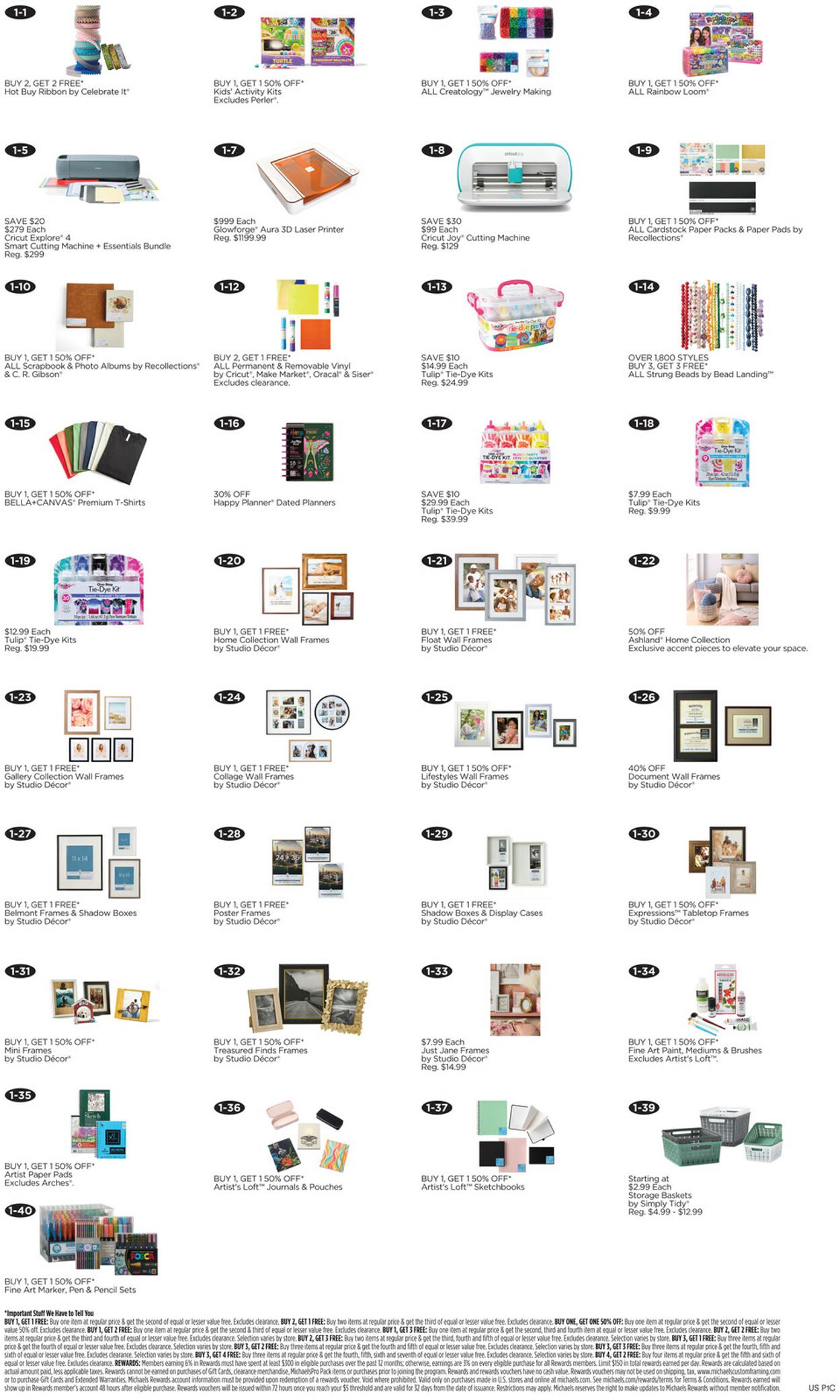 Catalogue Michaels from 05/25/2025